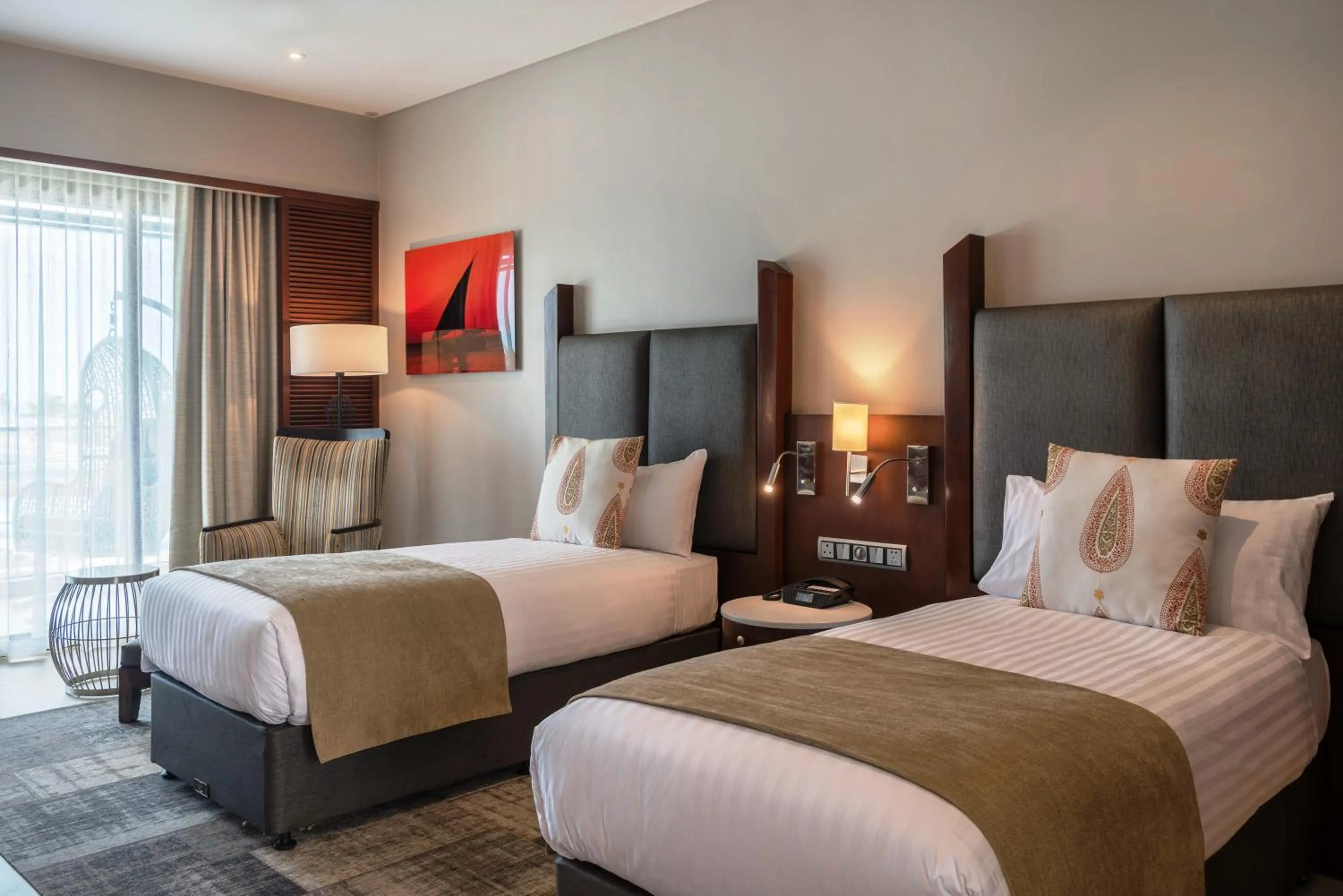 Bed in Hotel Verde Zanzibar - Azam Luxury Resort and Spa - Dry Hotel