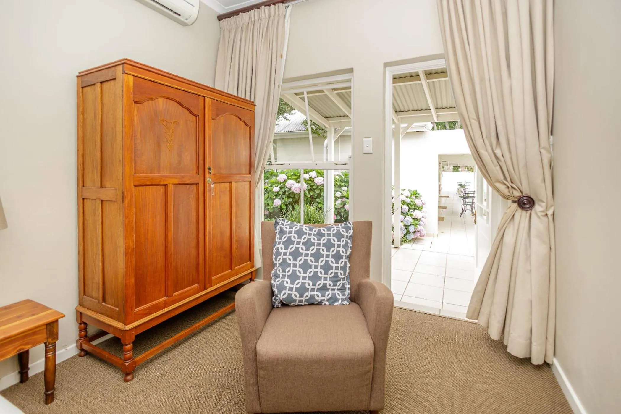 wardrobe in The Ashford