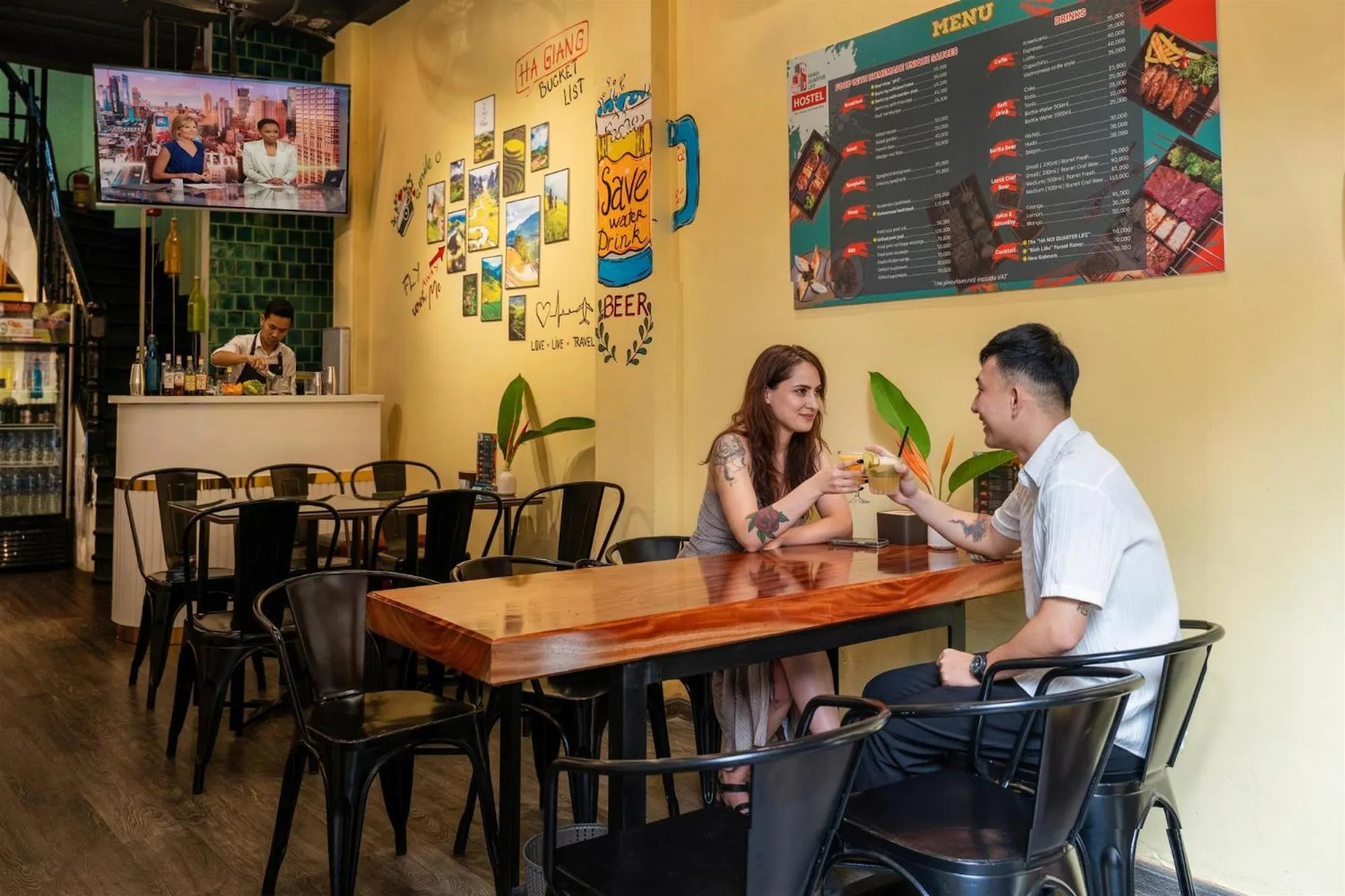 Restaurant/places to eat in Hanoi EcoStay 2 hostel
