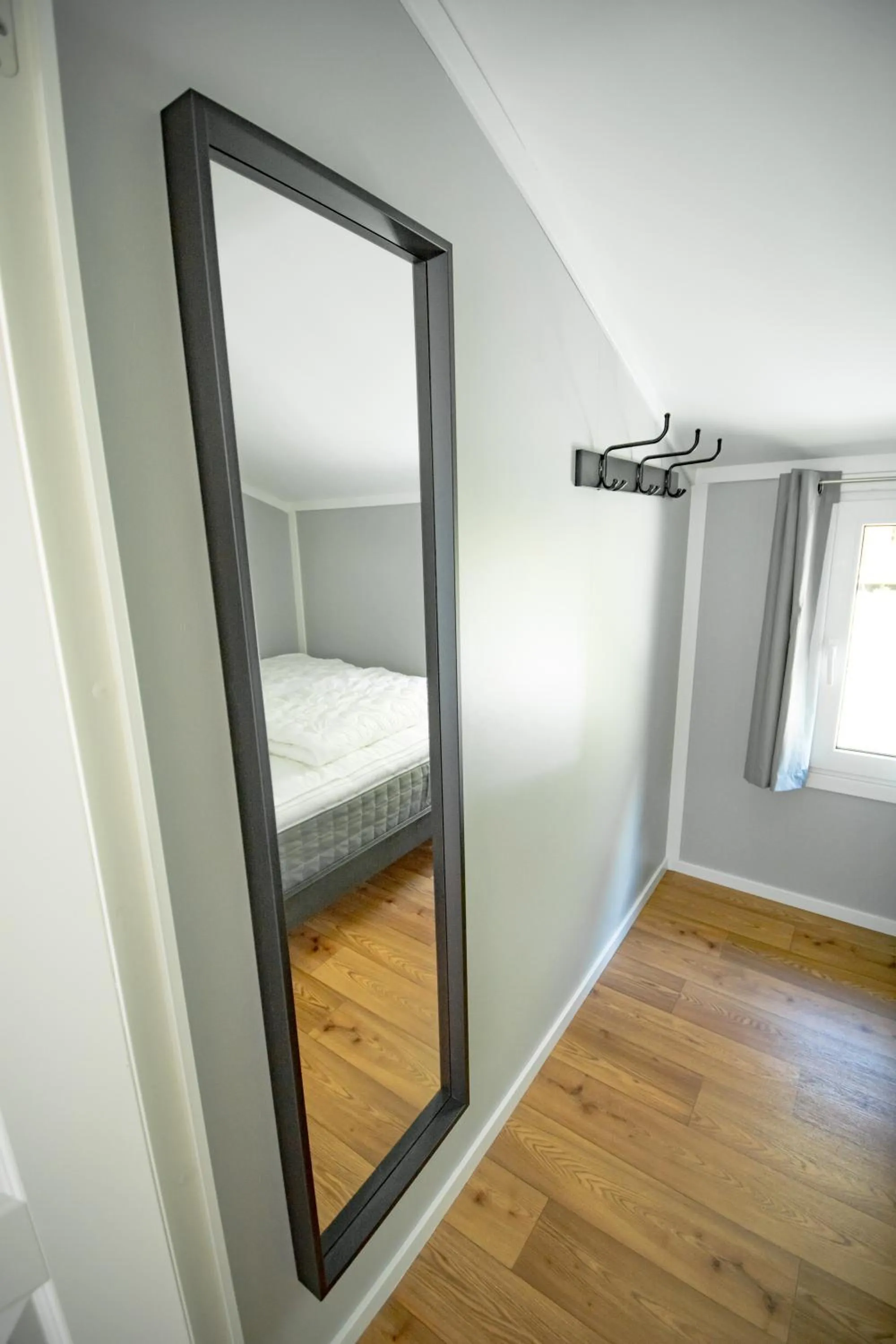 Bedroom, Bed in Grande Hytteutleige og Camping