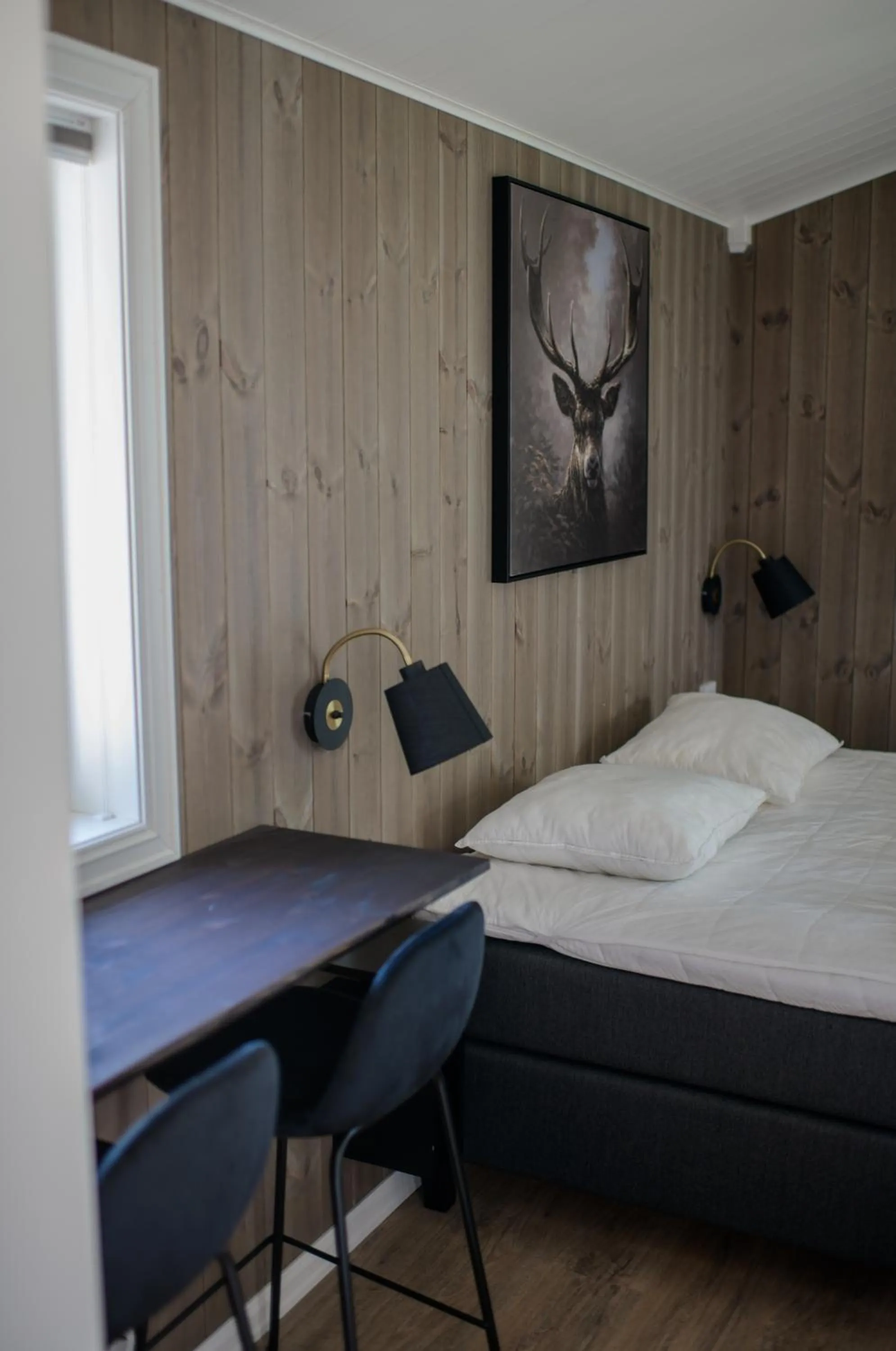 Bed in Grande Hytteutleige og Camping