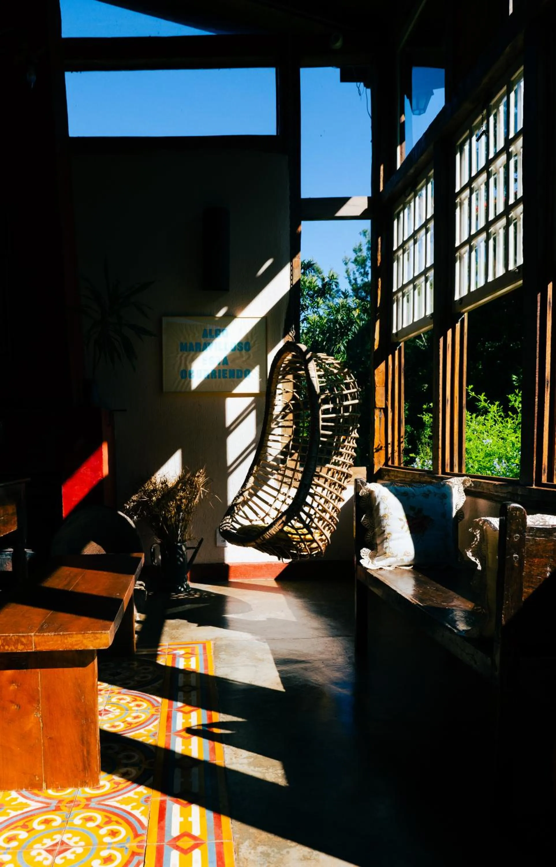 Lobby or reception in Pousada d'Oleo de Guignard