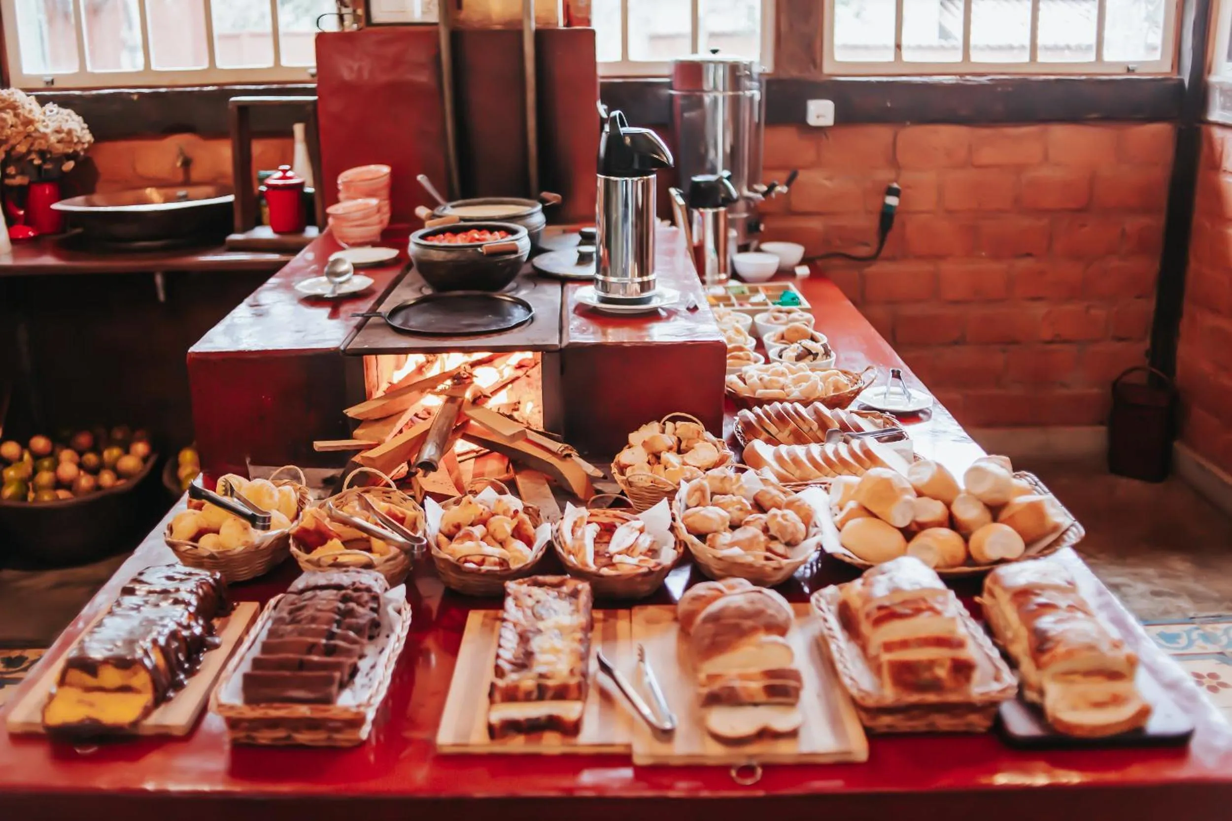 Food in Pousada d'Oleo de Guignard