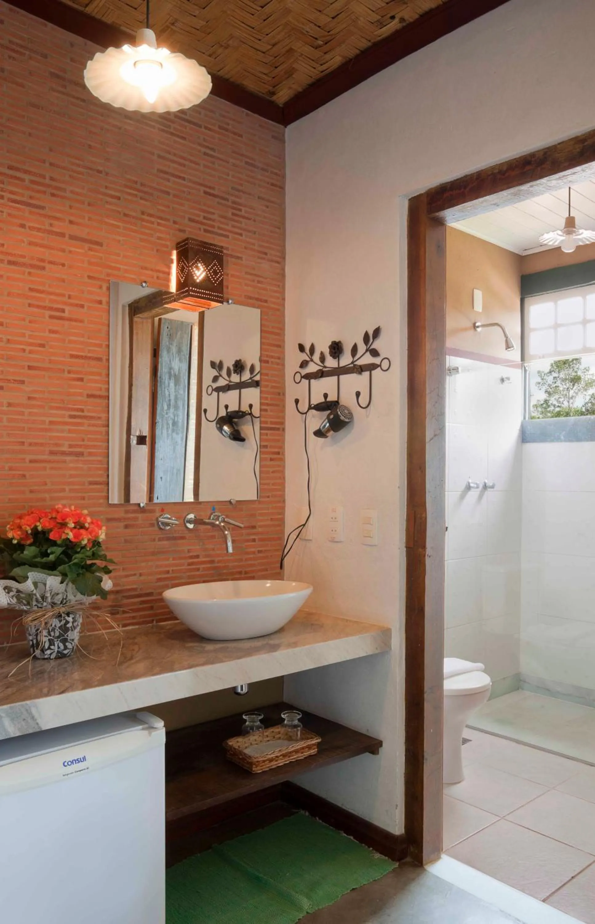 Bathroom in Pousada d'Oleo de Guignard