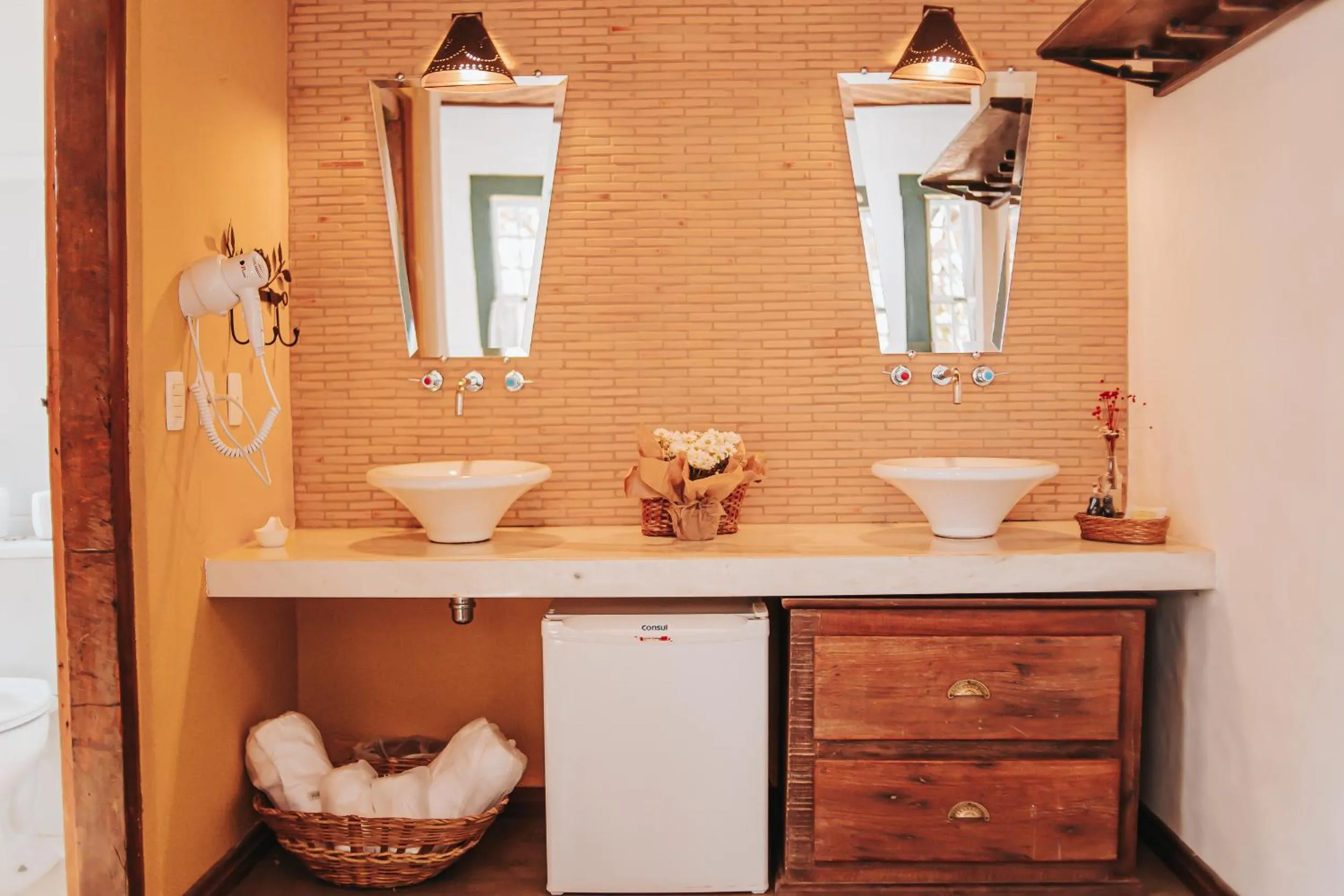 Bathroom in Pousada d'Oleo de Guignard