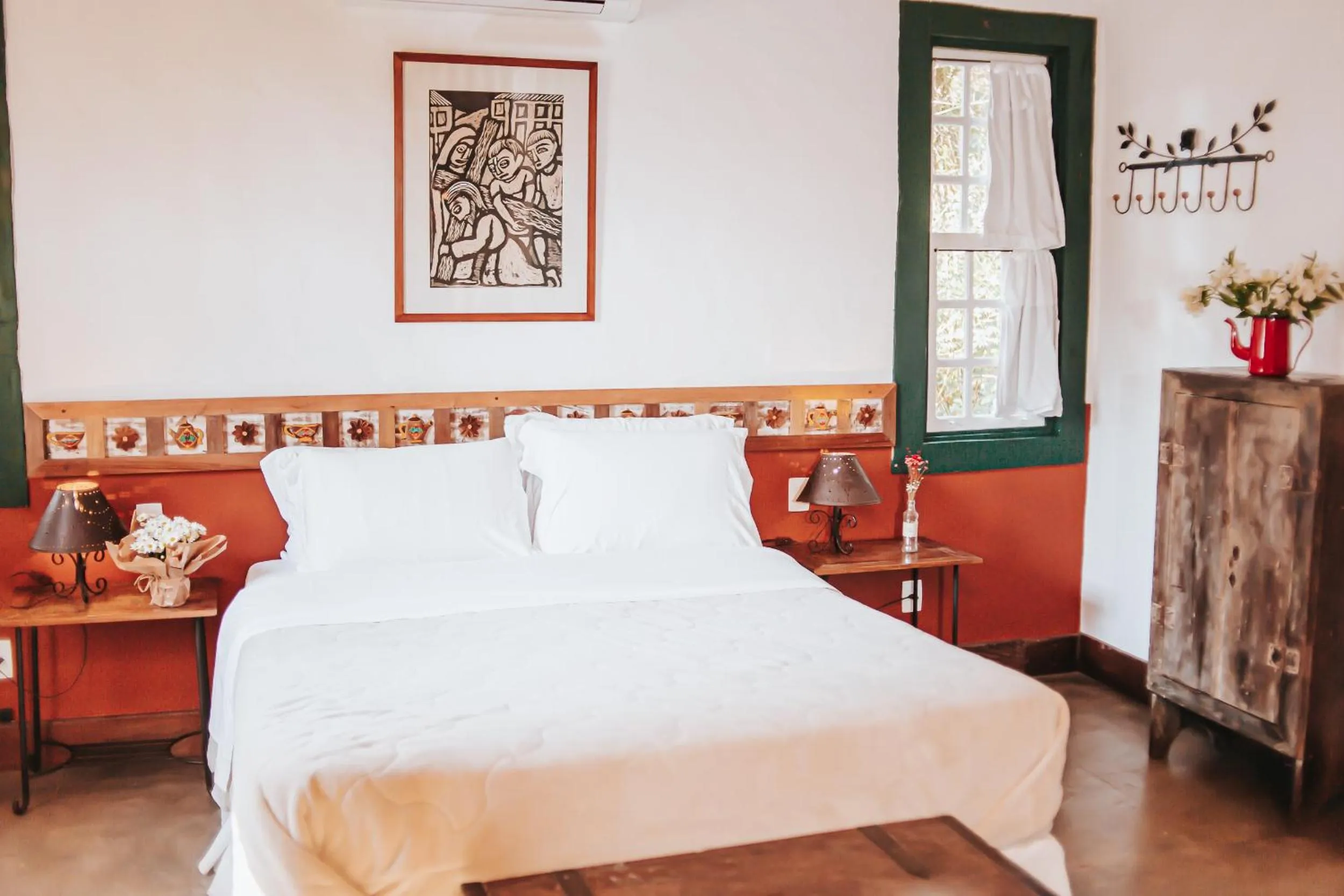 Photo of the whole room, Bed in Pousada d'Oleo de Guignard