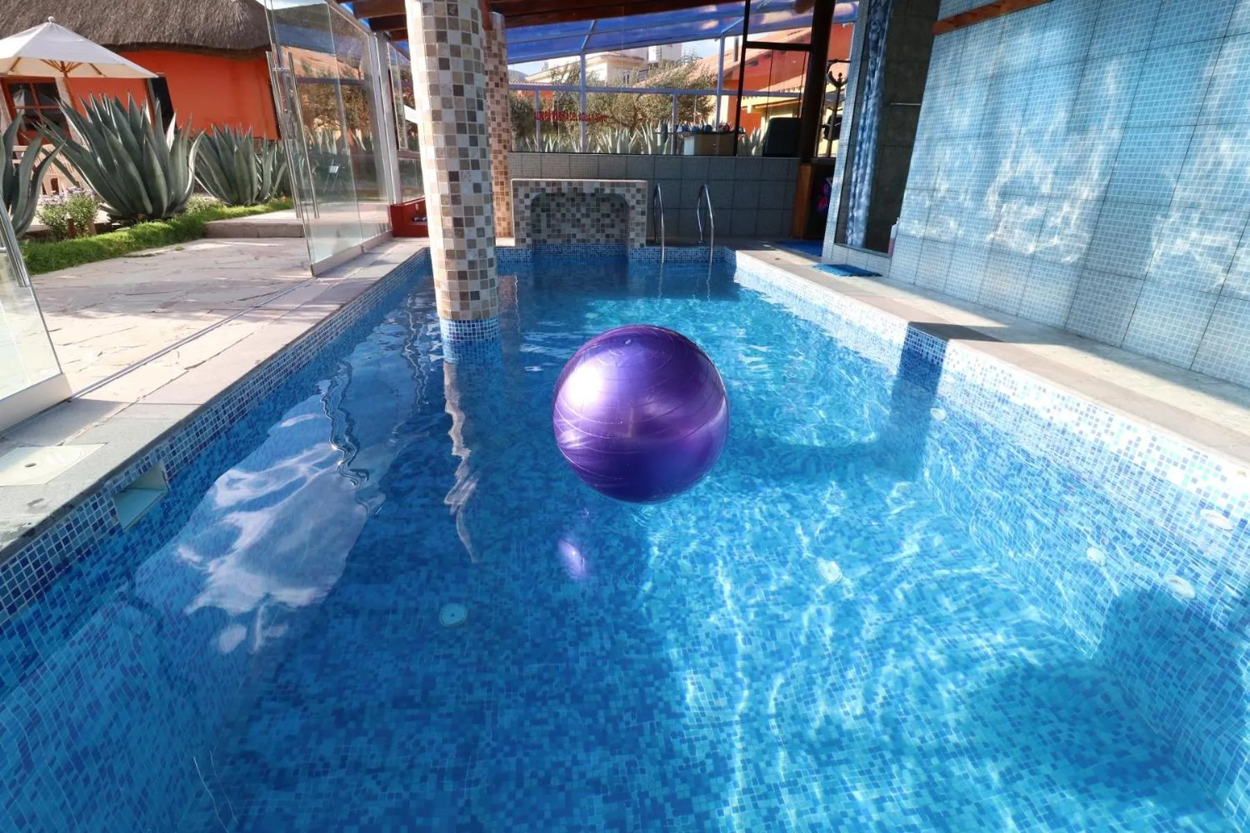 Pool view in Tradicion Colca