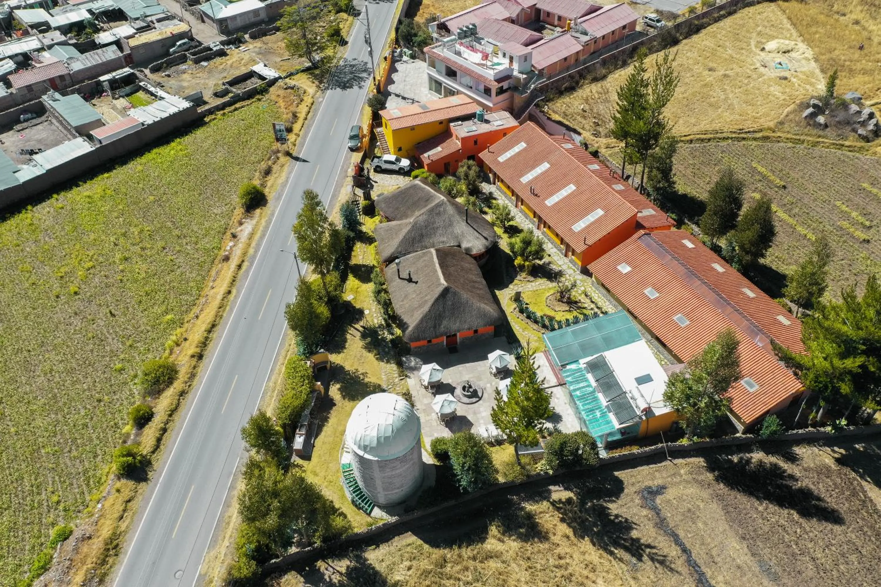 Bird's eye view in Tradicion Colca