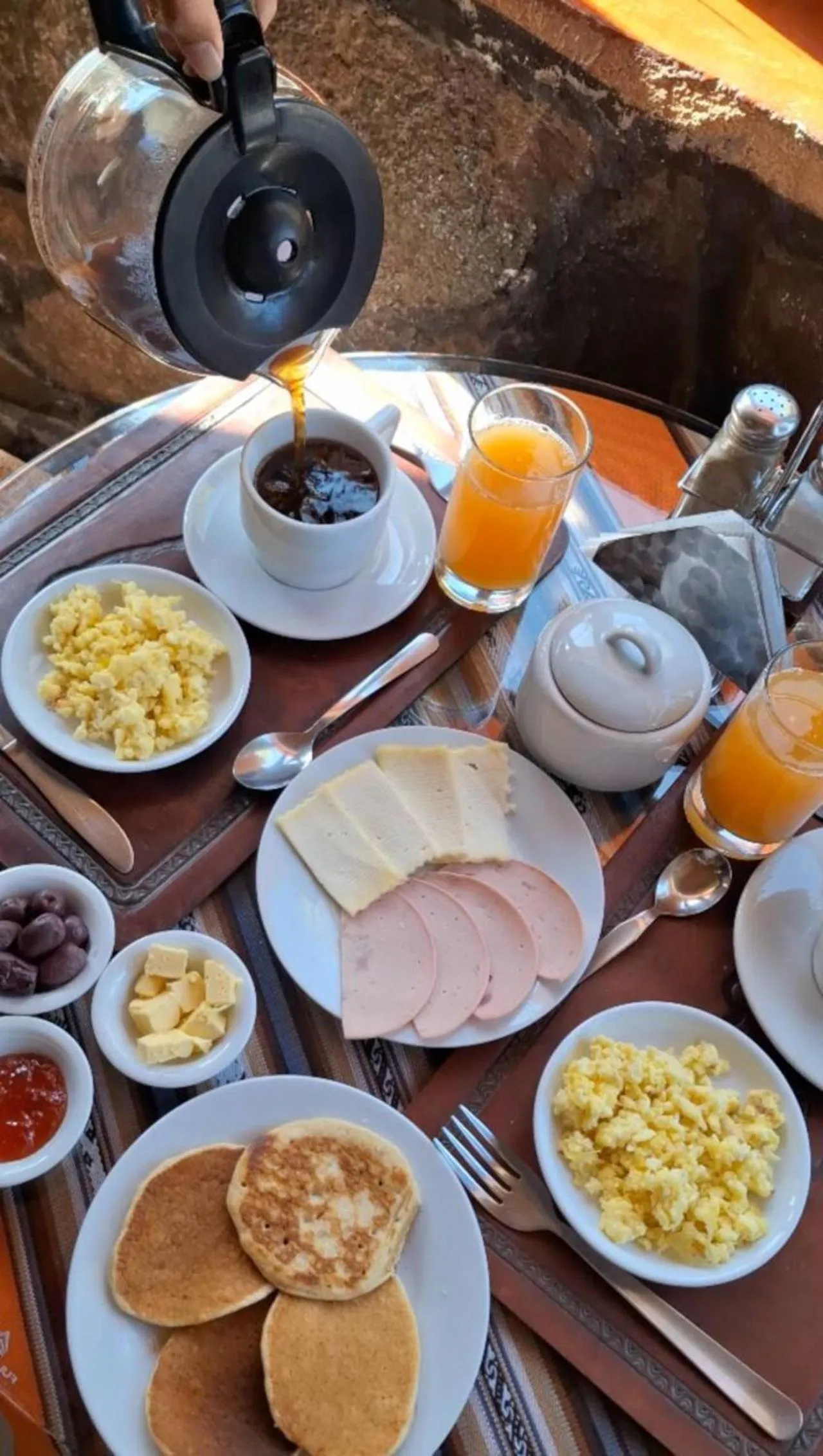 Food and drinks in Tradicion Colca