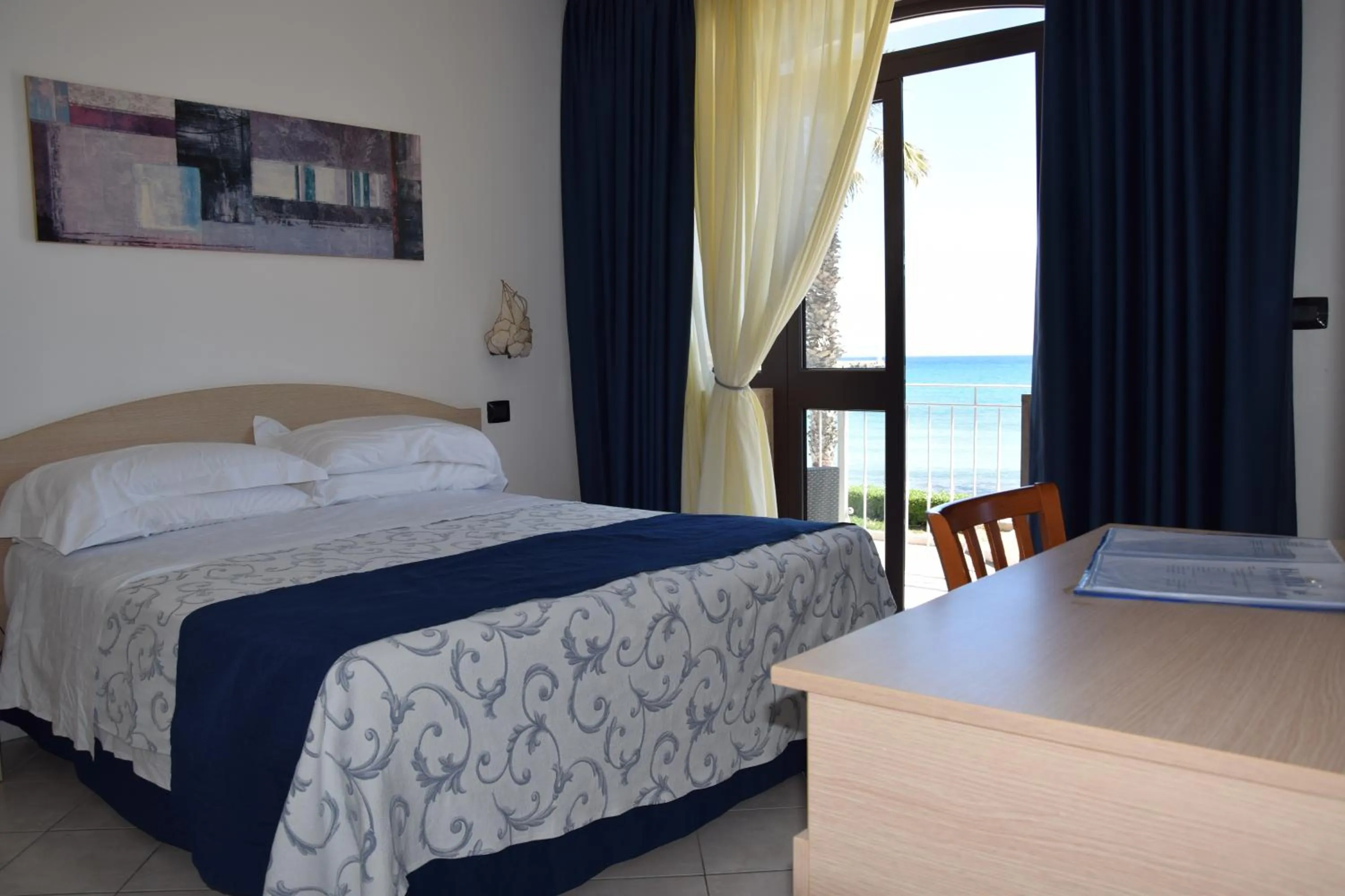 Bed in Hotel Profumo Di Mare