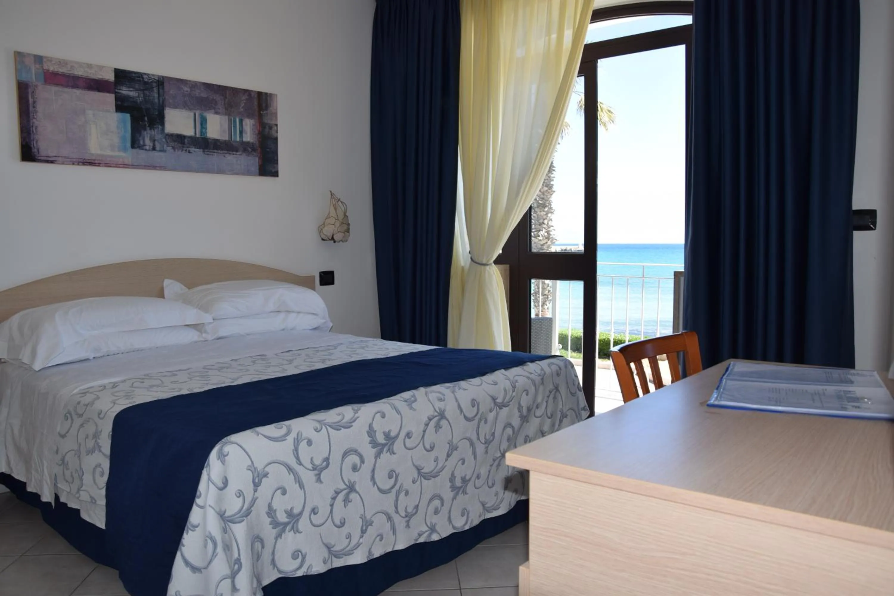 Bed in Hotel Profumo Di Mare