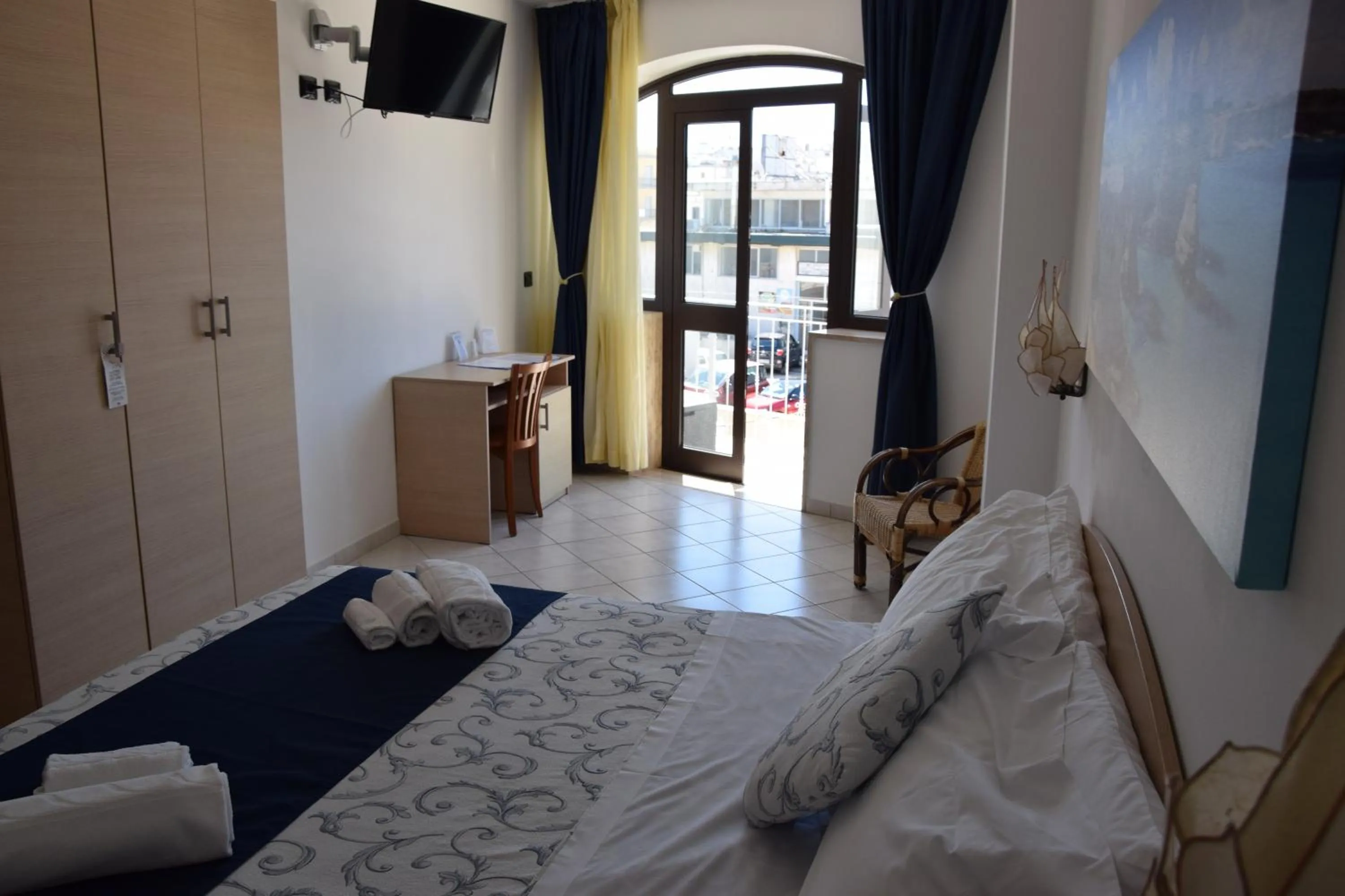 Bed in Hotel Profumo Di Mare