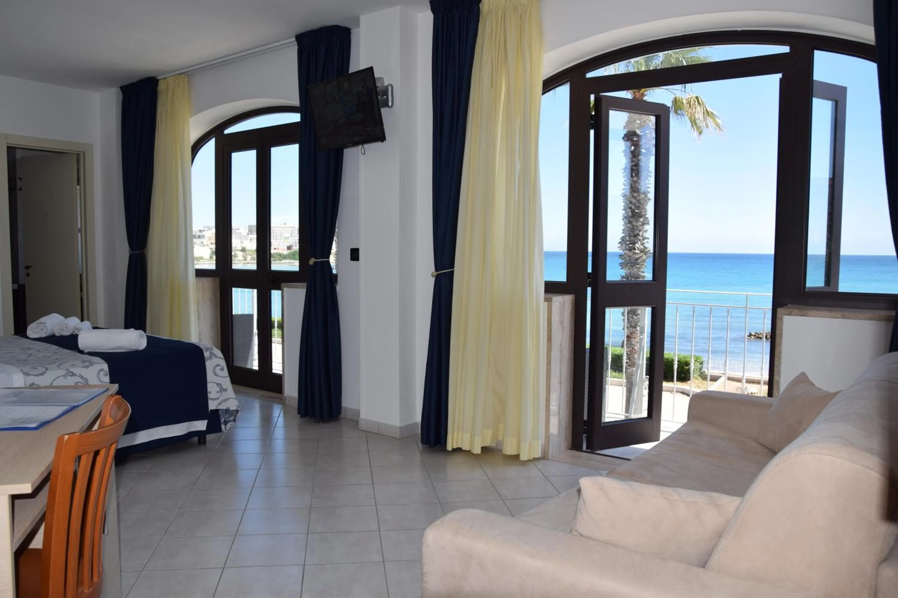 Bed in Hotel Profumo Di Mare