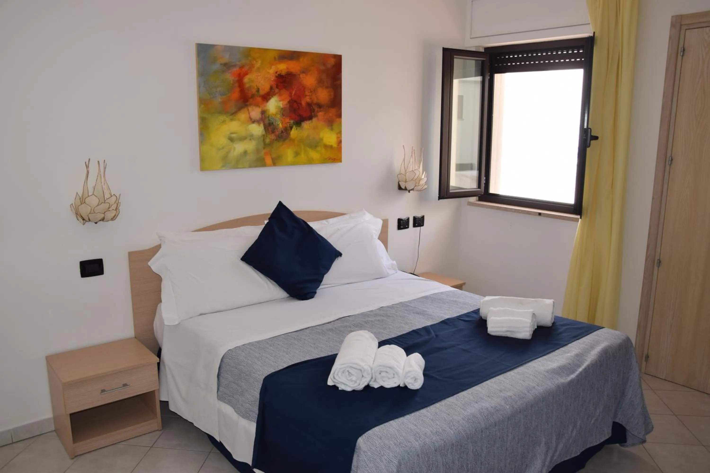 Bed in Hotel Profumo Di Mare