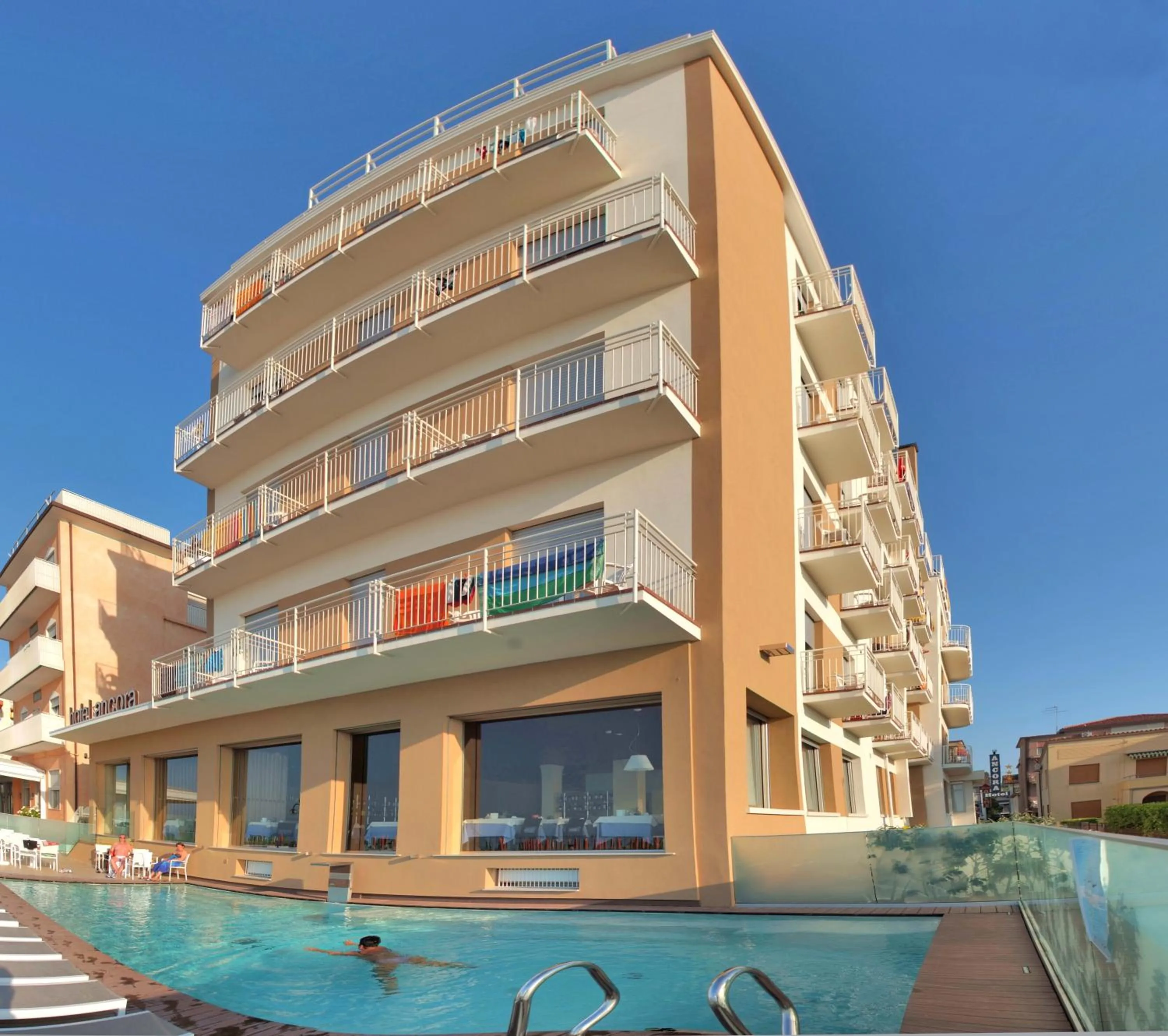 Property building in Hotel Ancora