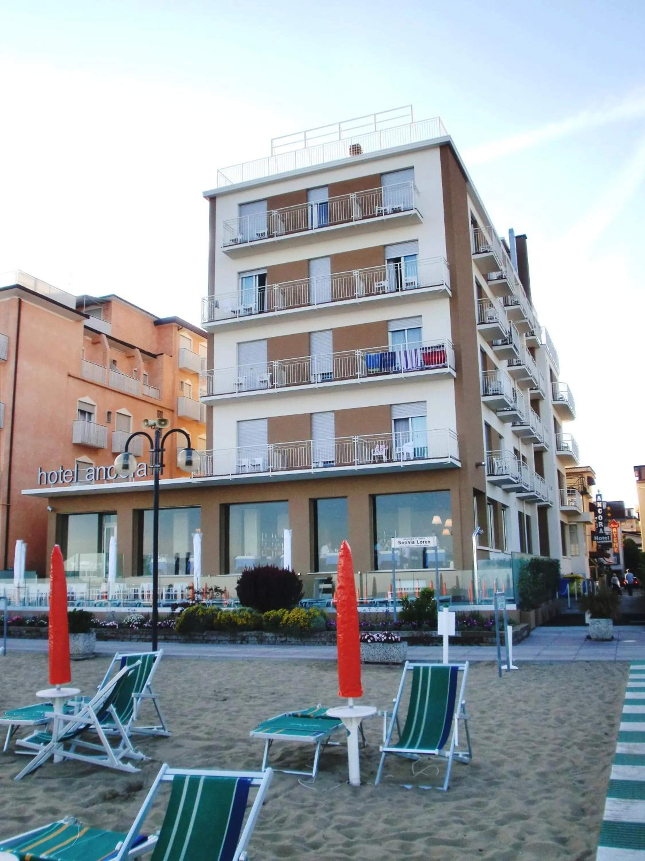 Property building in Hotel Ancora