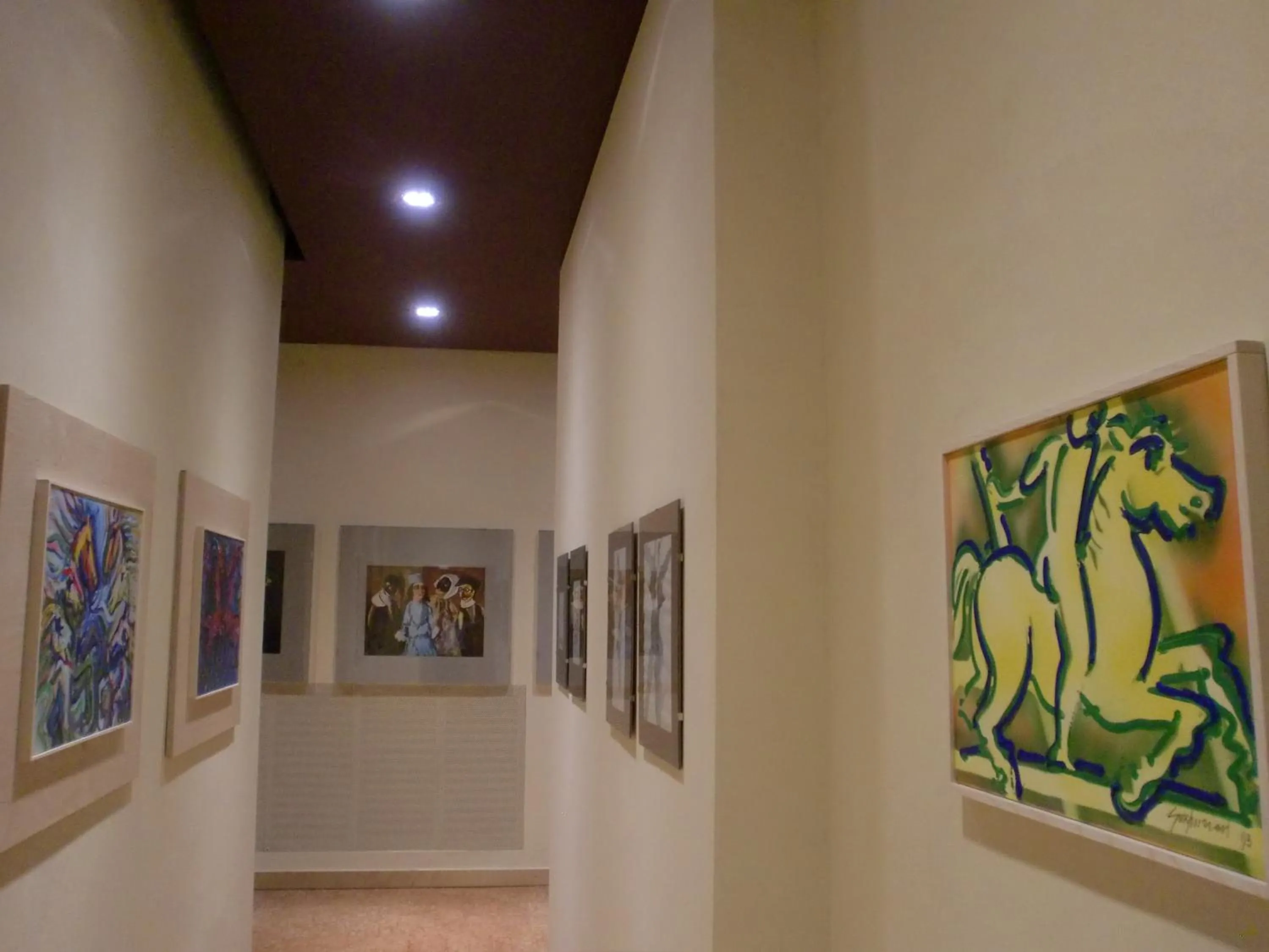 Decorative detail in Hotel Ancora