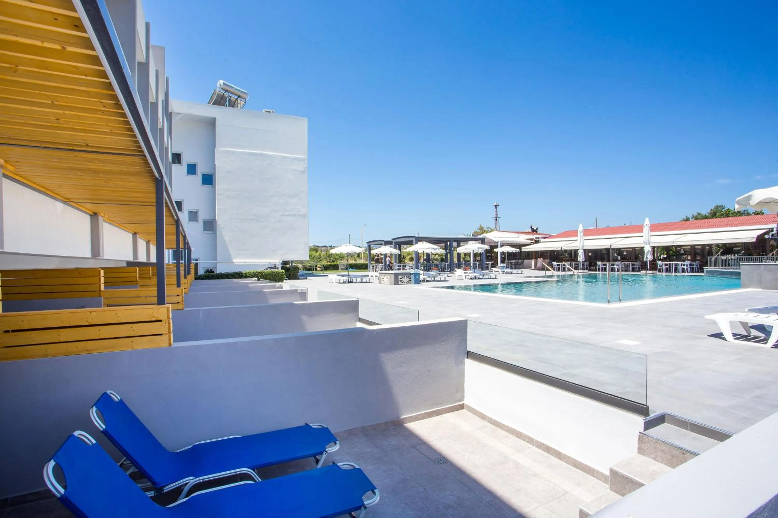 Balcony/Terrace in Tsampika Hotel Faliraki