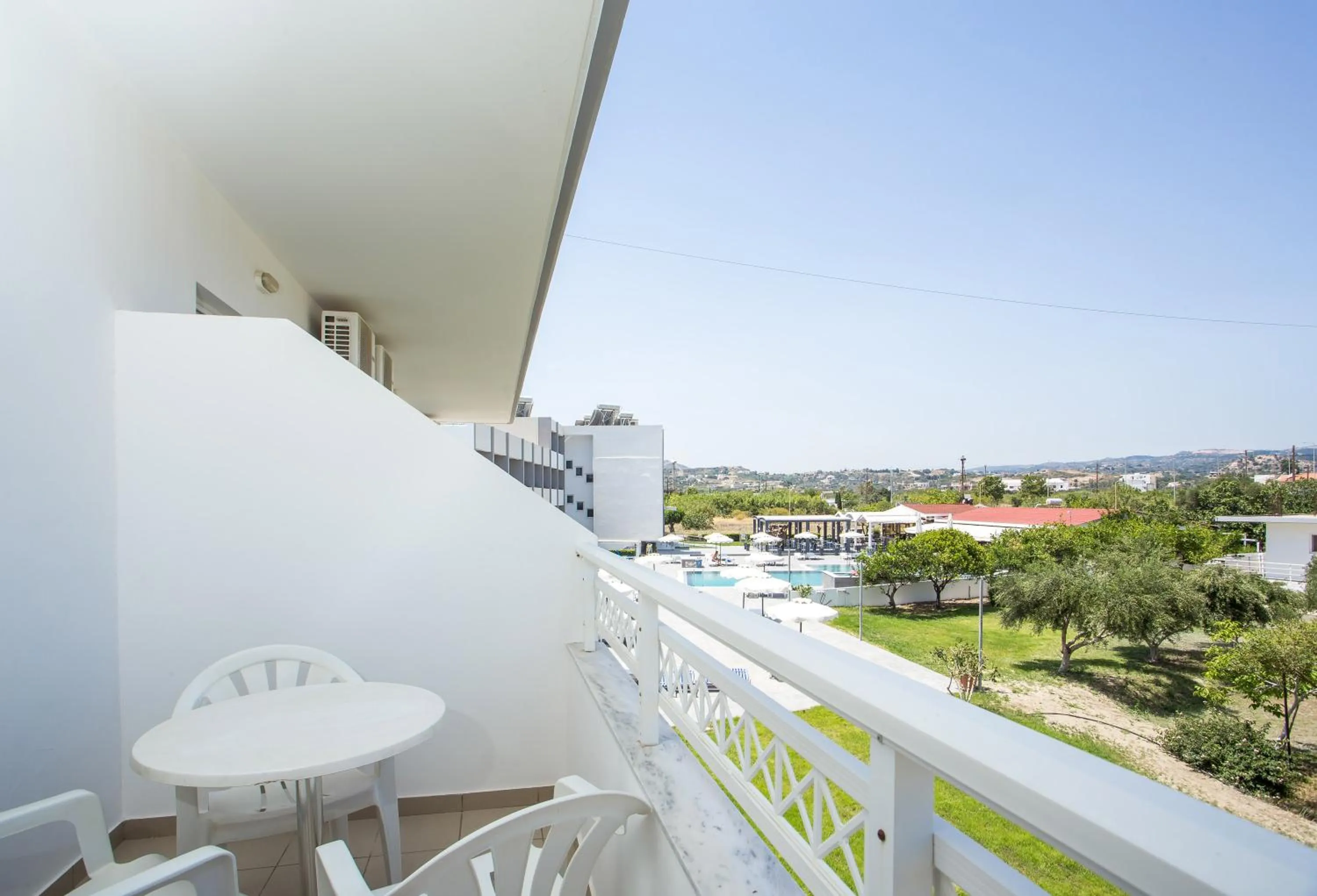 Balcony/Terrace in Tsampika Hotel Faliraki