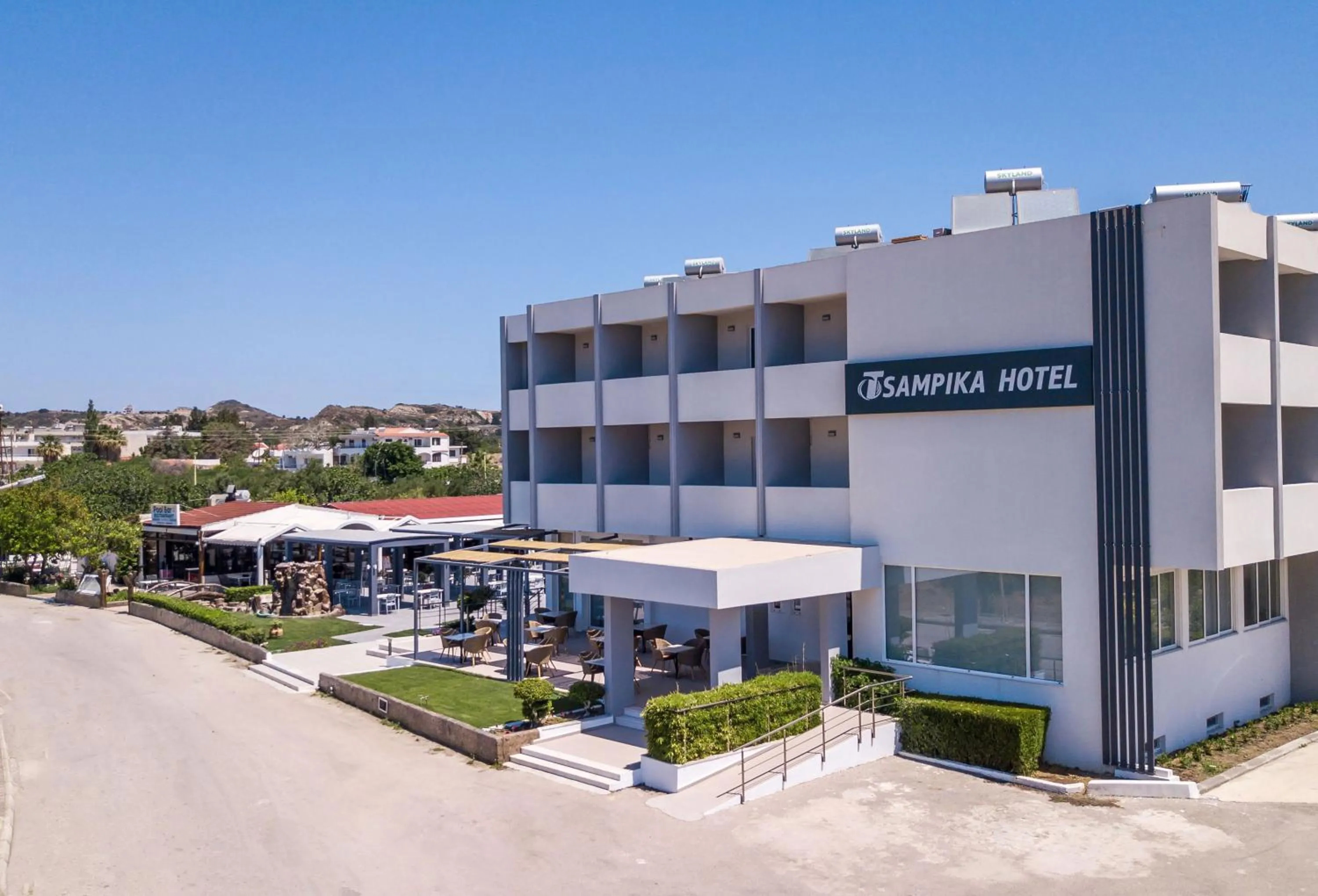 Property building in Tsampika Hotel Faliraki