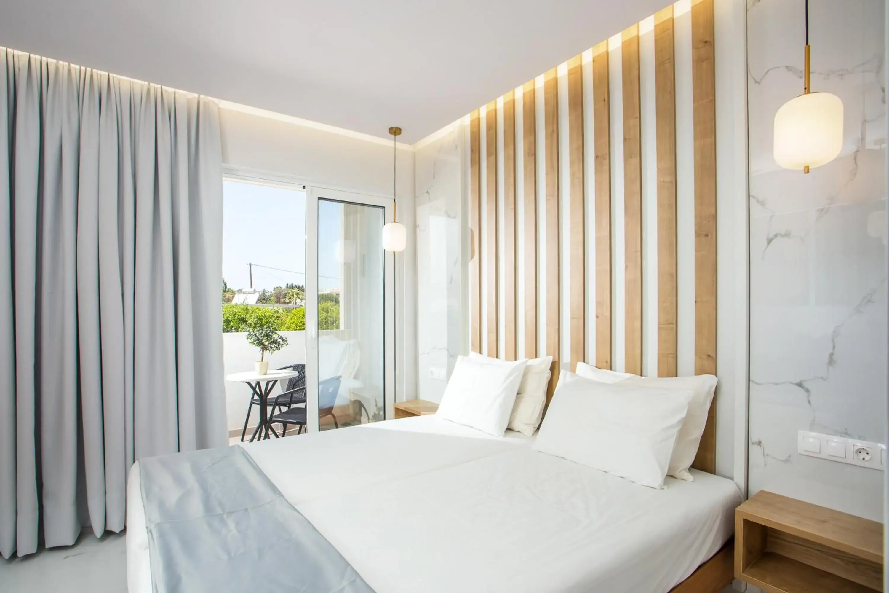 Standard Double or Twin Room with Garden View in Tsampika Hotel Faliraki Standard Double or Twin Room with Garden View in Tsampika Hotel Faliraki