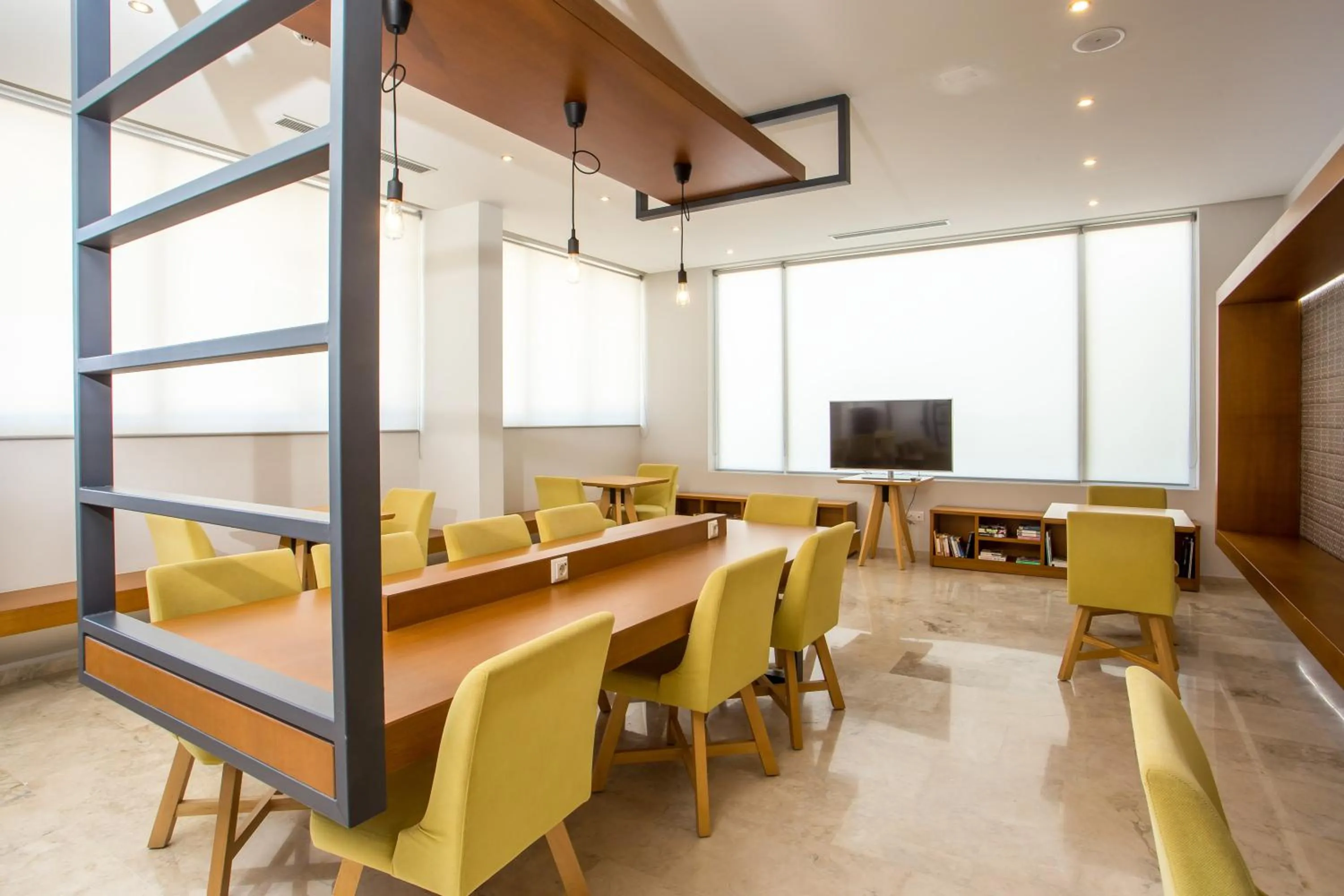 Communal lounge/ TV room in Tsampika Hotel Faliraki