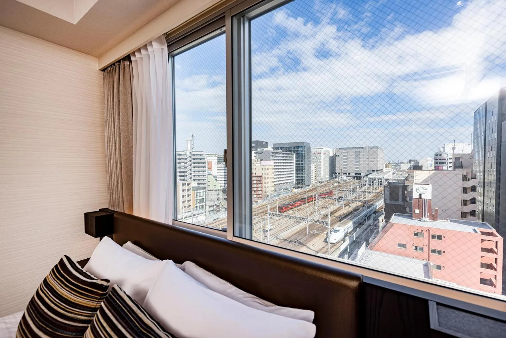 View (from property/room), Bed in Tokyu Stay Hakata
