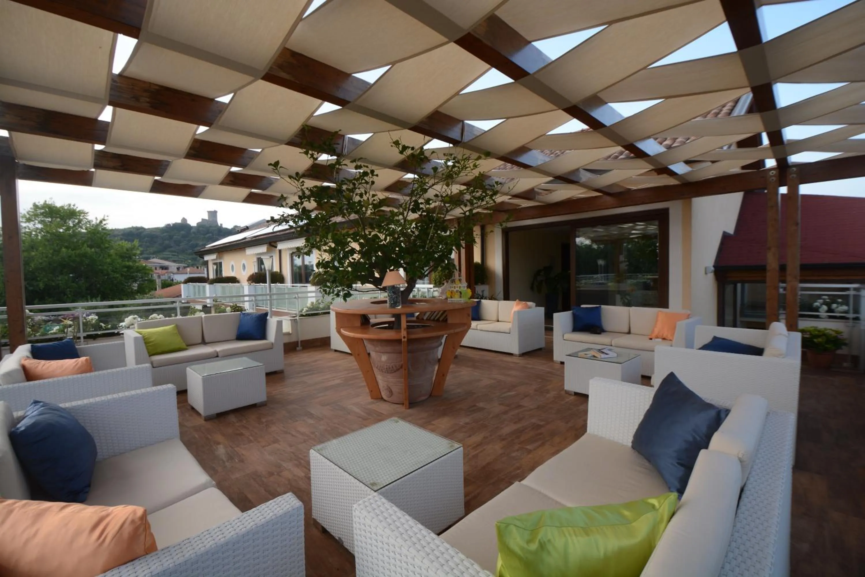 Balcony/Terrace in Hotel Porta Rosa