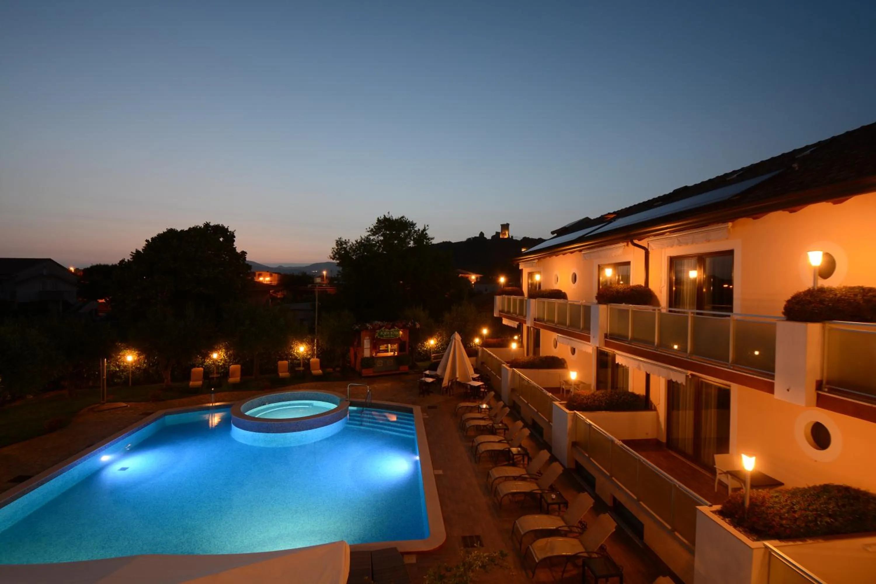 Bird's eye view in Hotel Porta Rosa