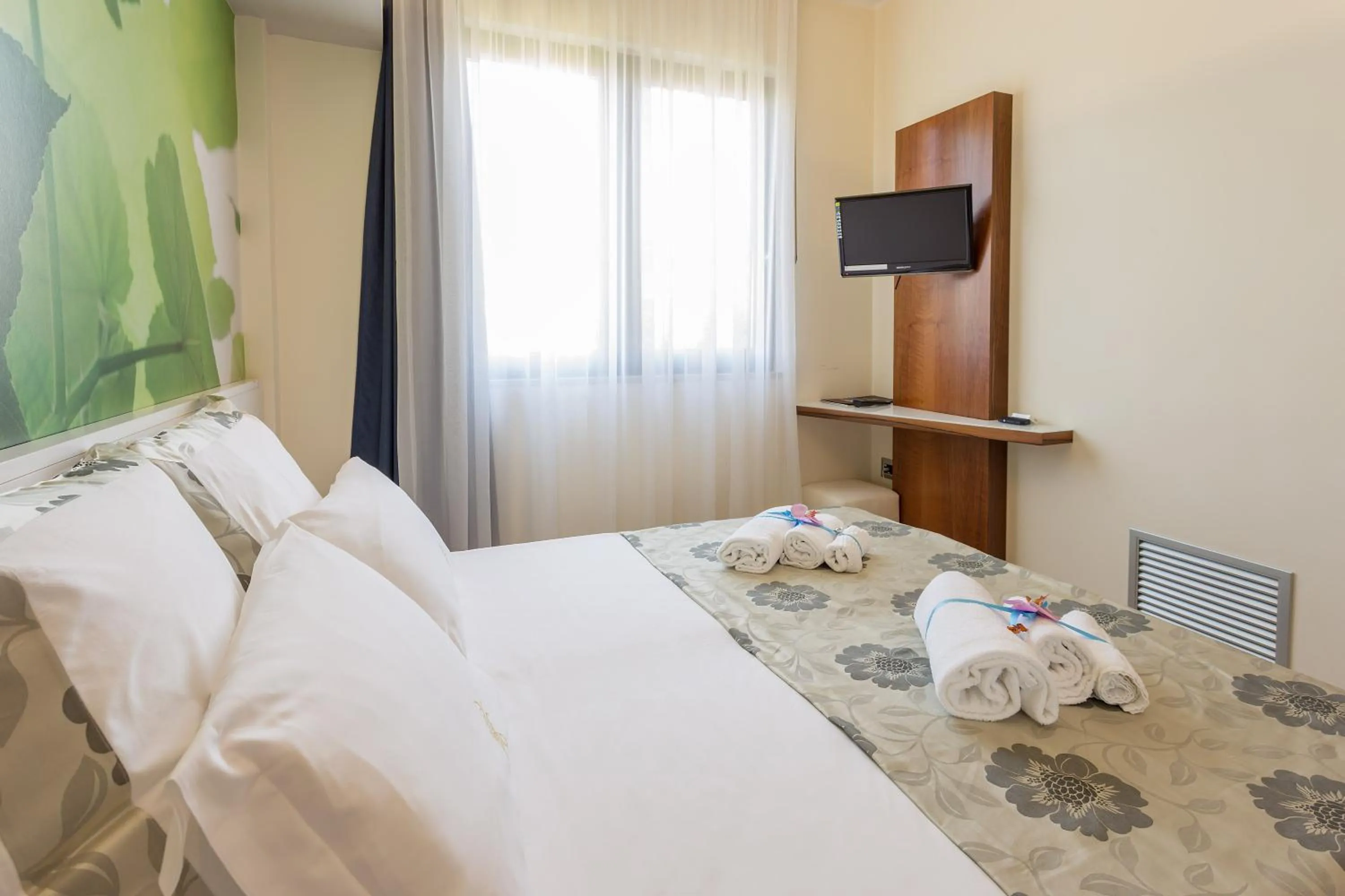 Bed in Hotel Porta Rosa