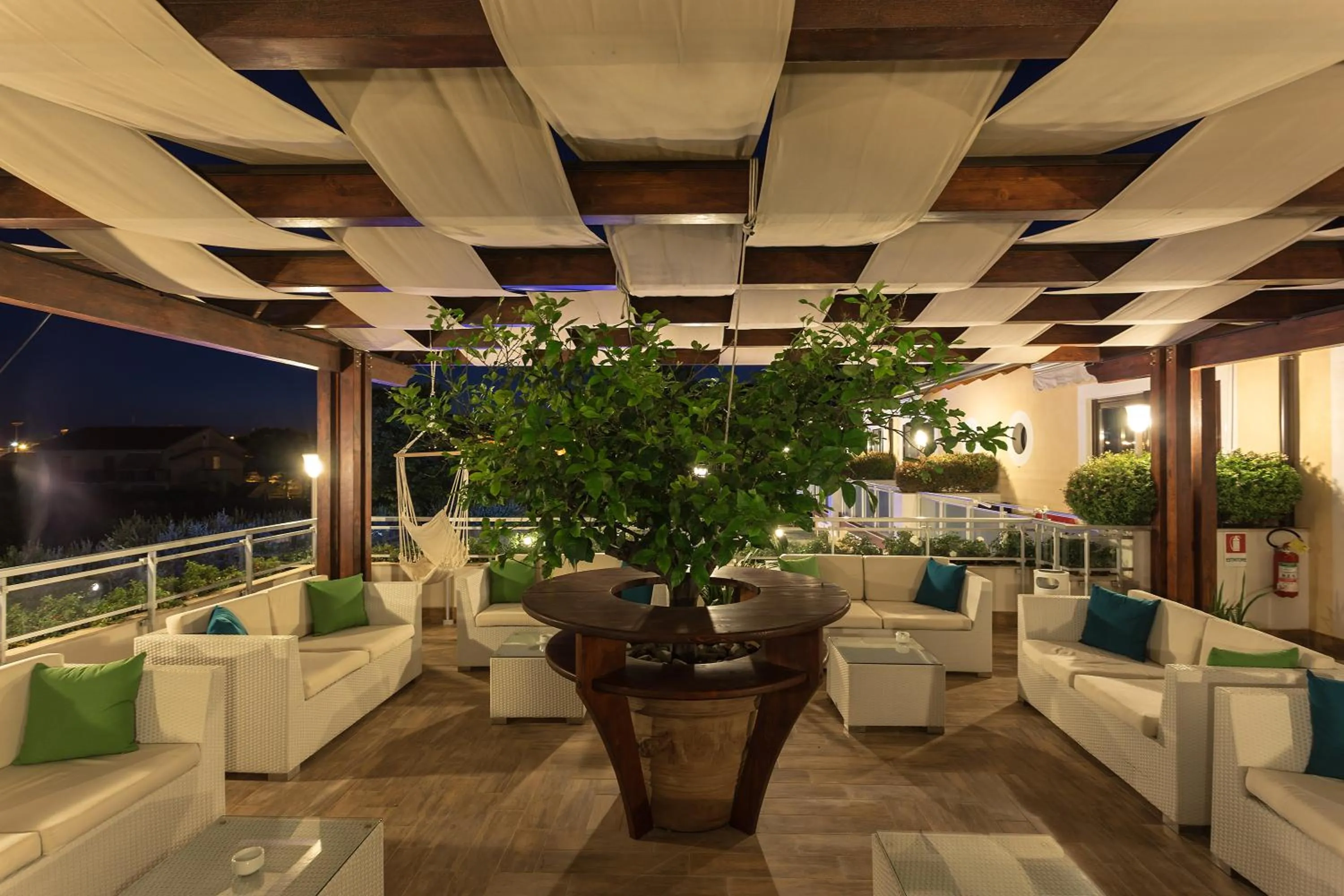 Balcony/Terrace in Hotel Porta Rosa