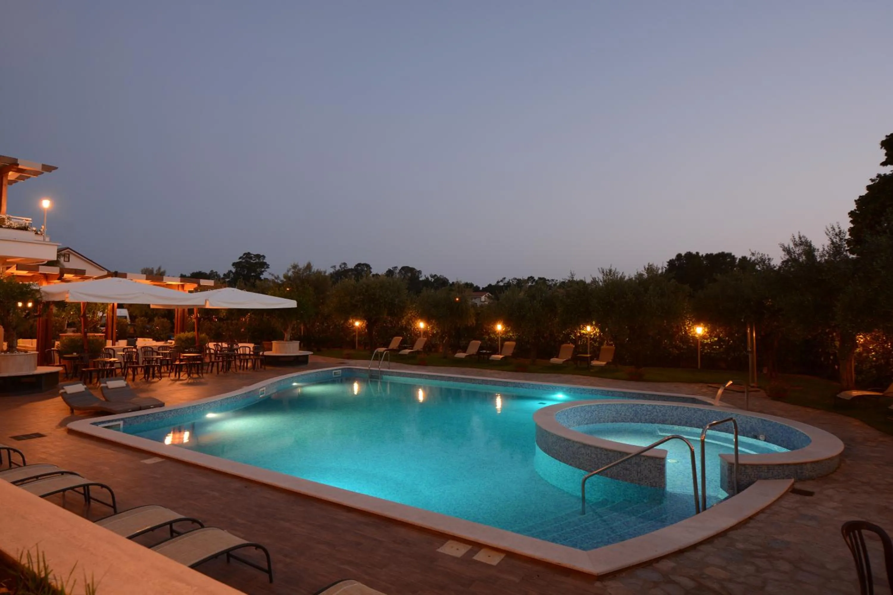 Area and facilities in Hotel Porta Rosa