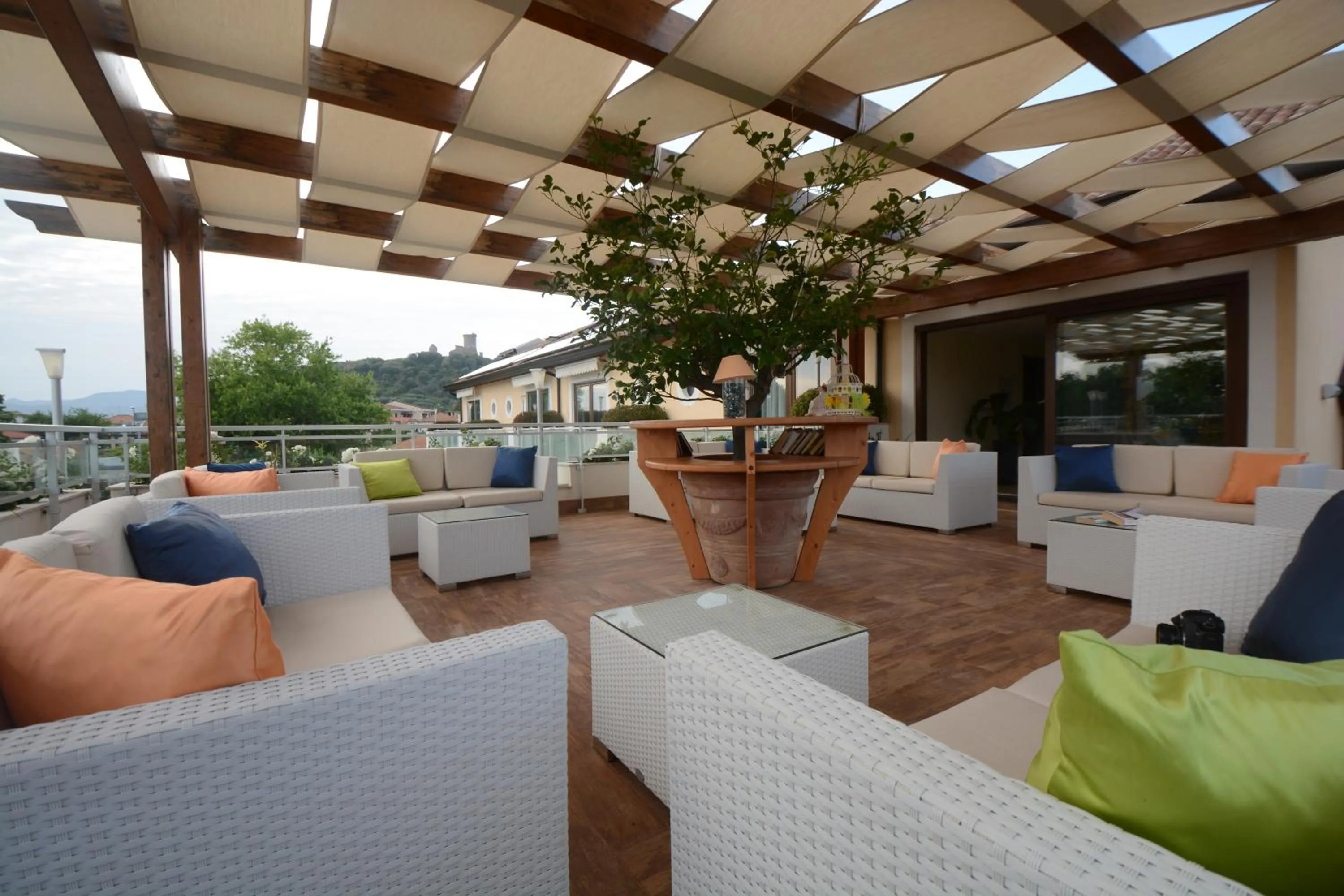 Balcony/Terrace in Hotel Porta Rosa