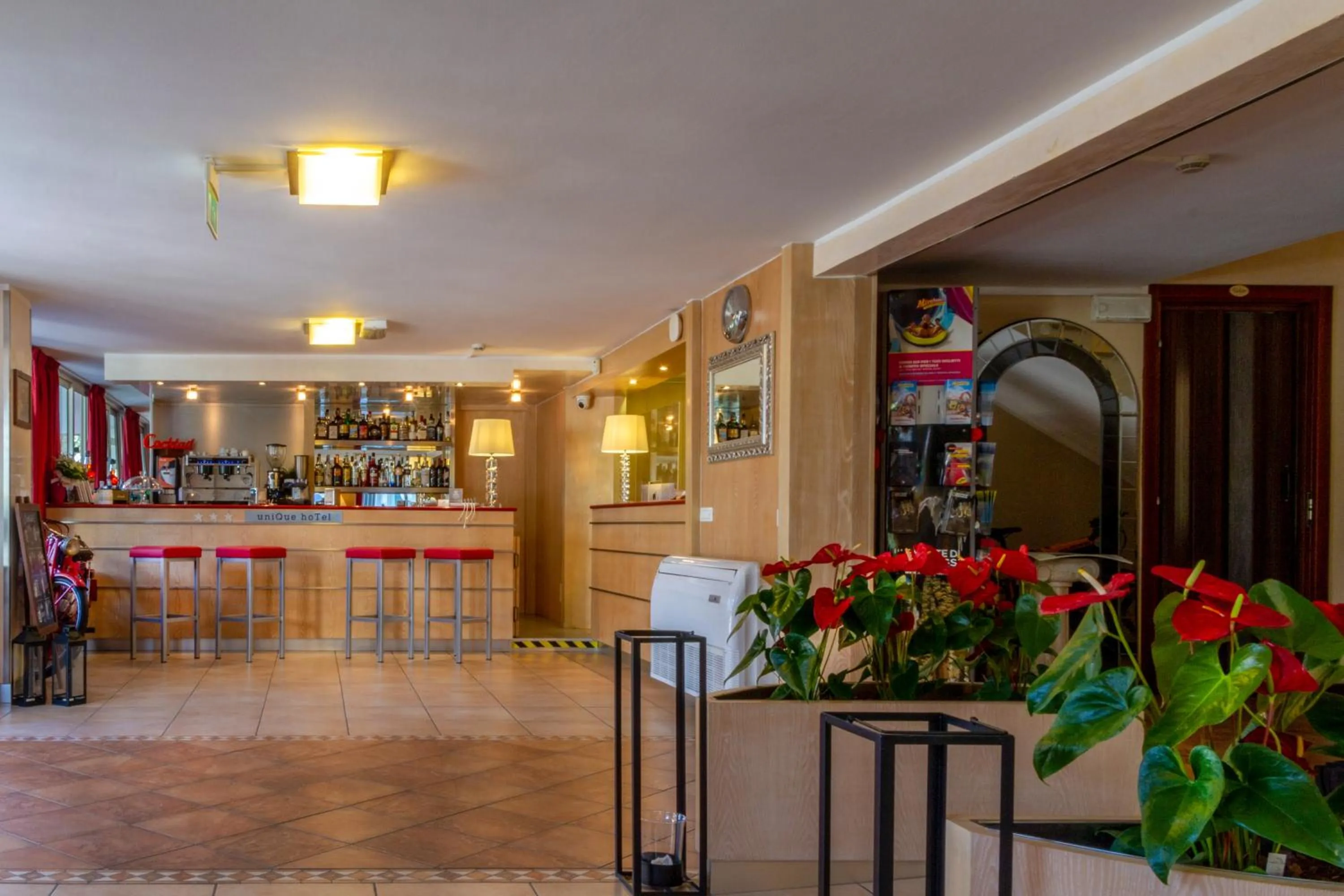Lobby or reception in Unique Hotel