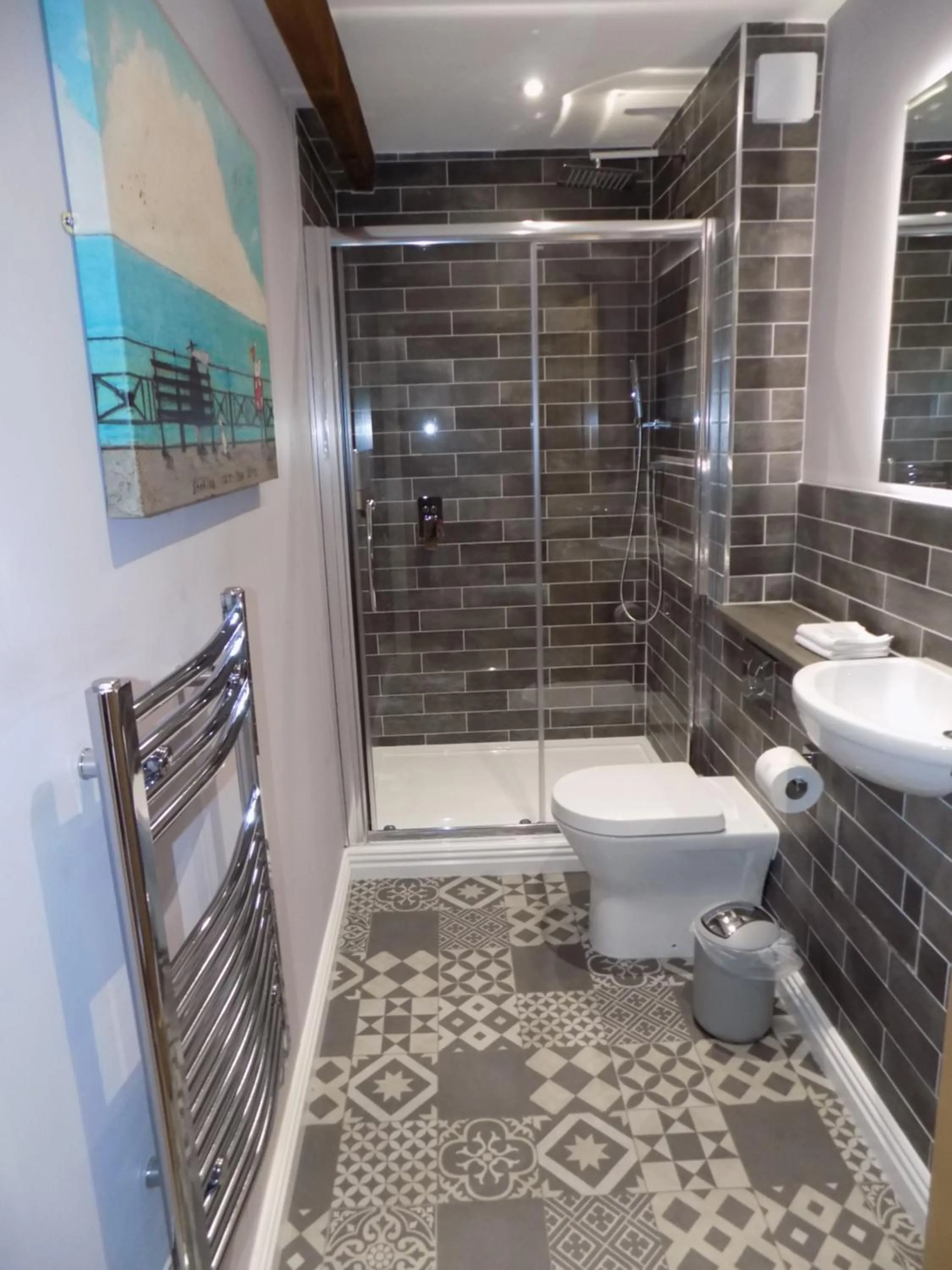 Bathroom in The Old Wool House Apartments
