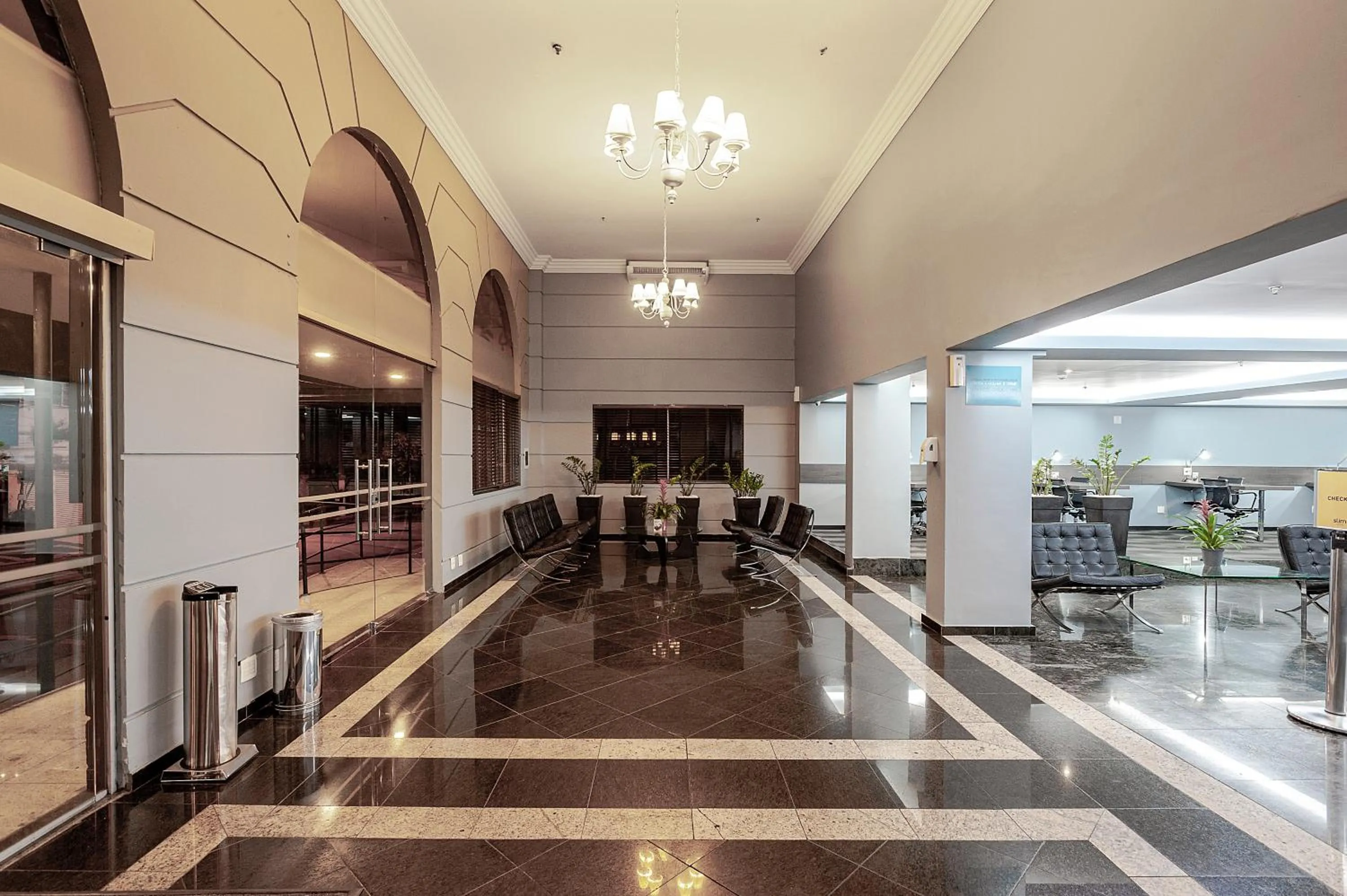 Lobby or reception in Slim Hotel São Paulo Congonhas