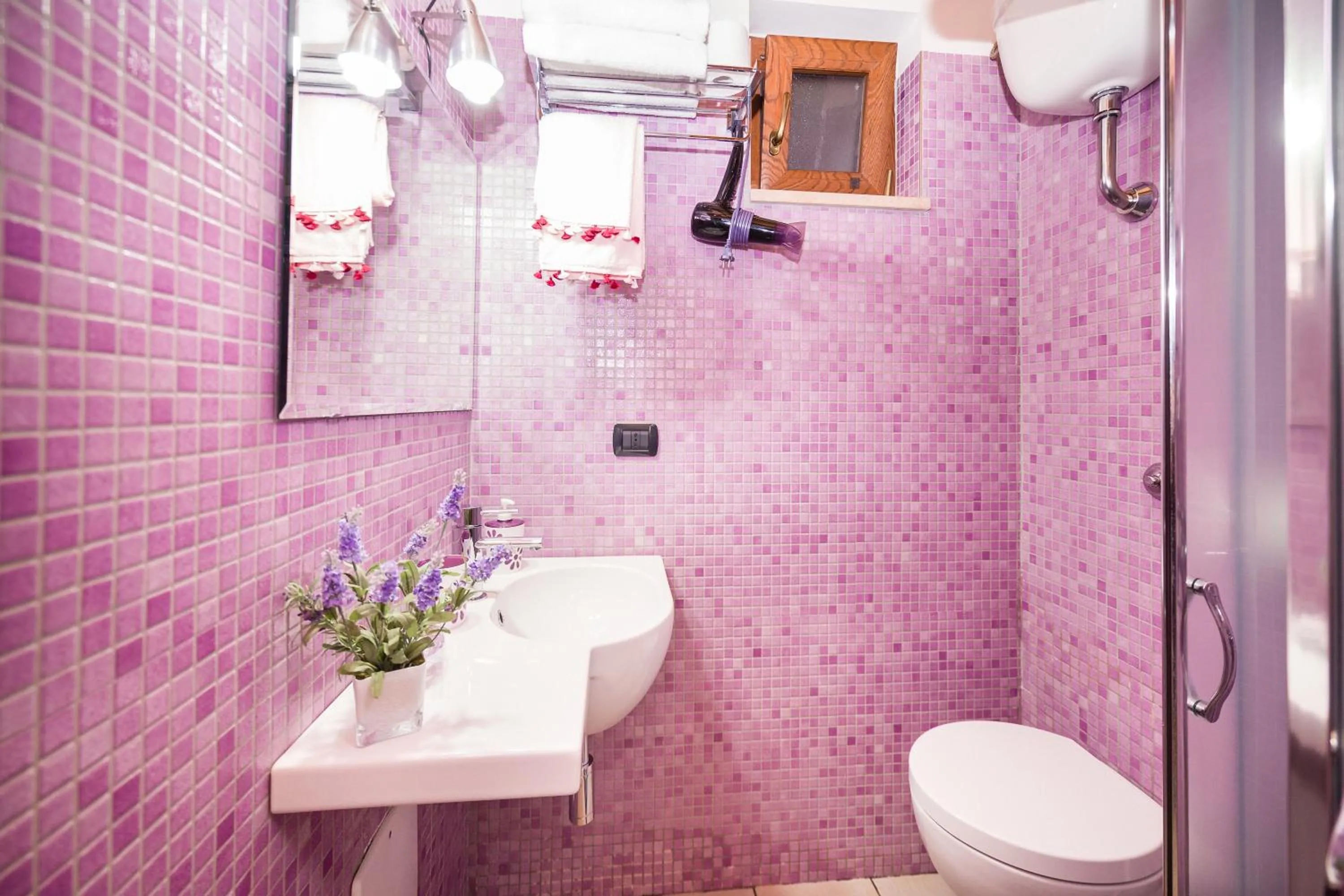 Shower in B&B La Casa Di Plinio