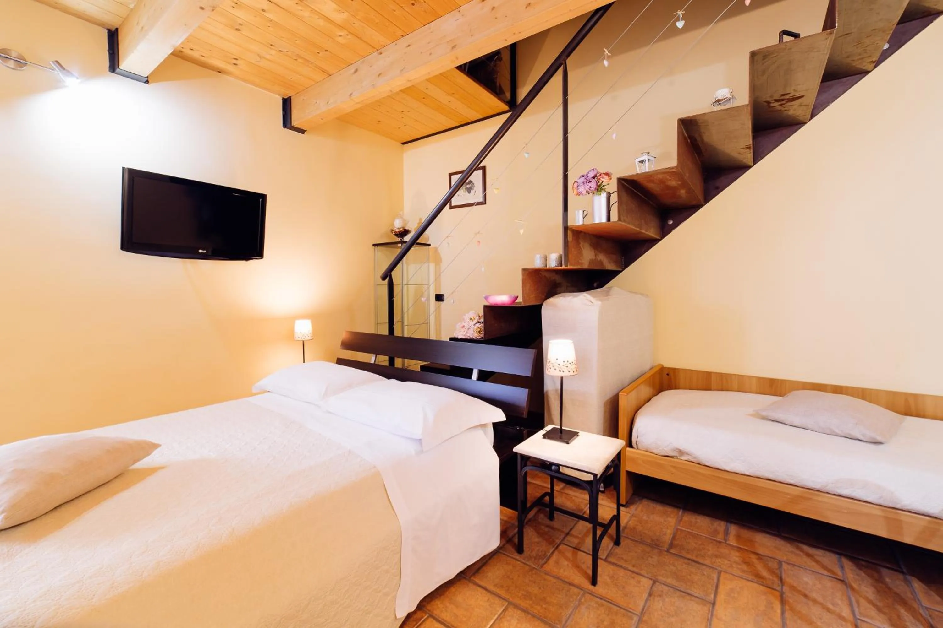 Photo of the whole room, Bed in B&B La Casa Di Plinio