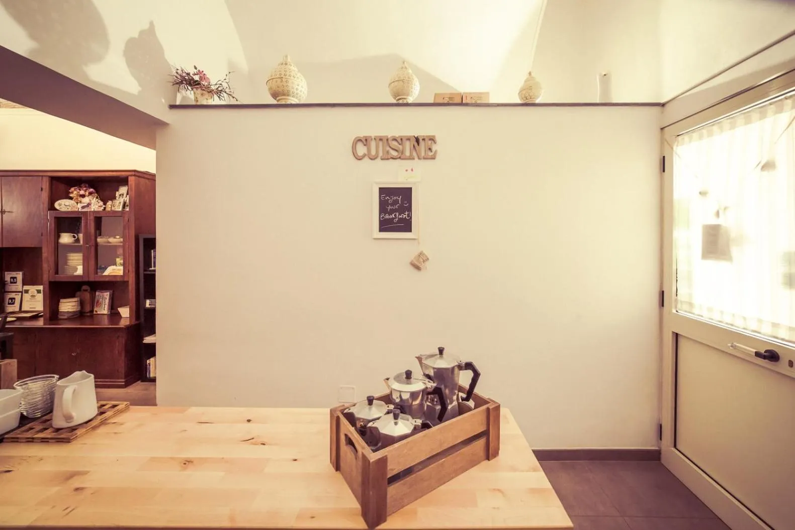 Decorative detail in B&B La Casa Di Plinio