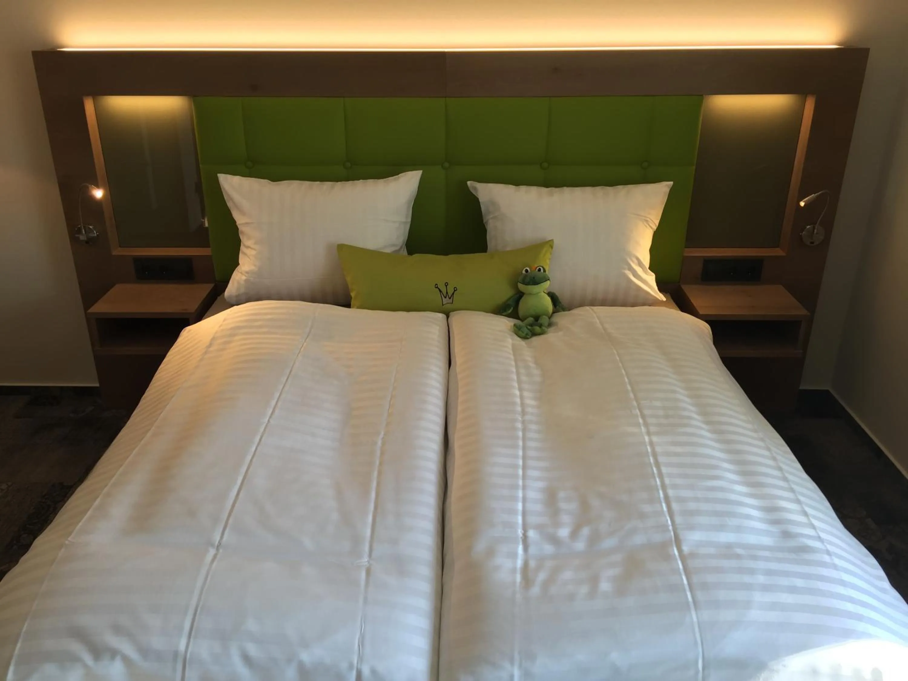 Decorative detail, Bed in Landhotel Witte-König