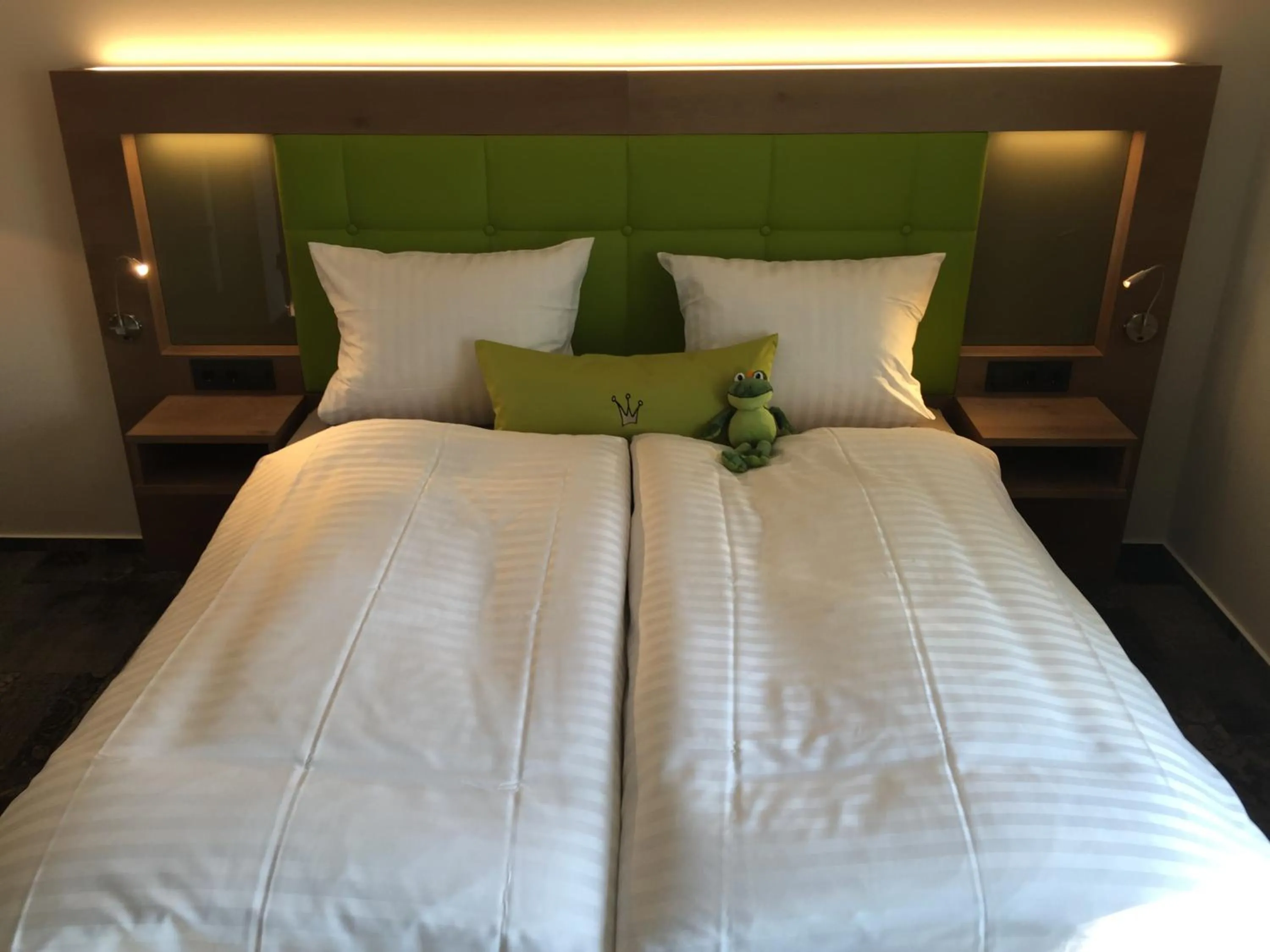 Decorative detail, Bed in Landhotel Witte-König