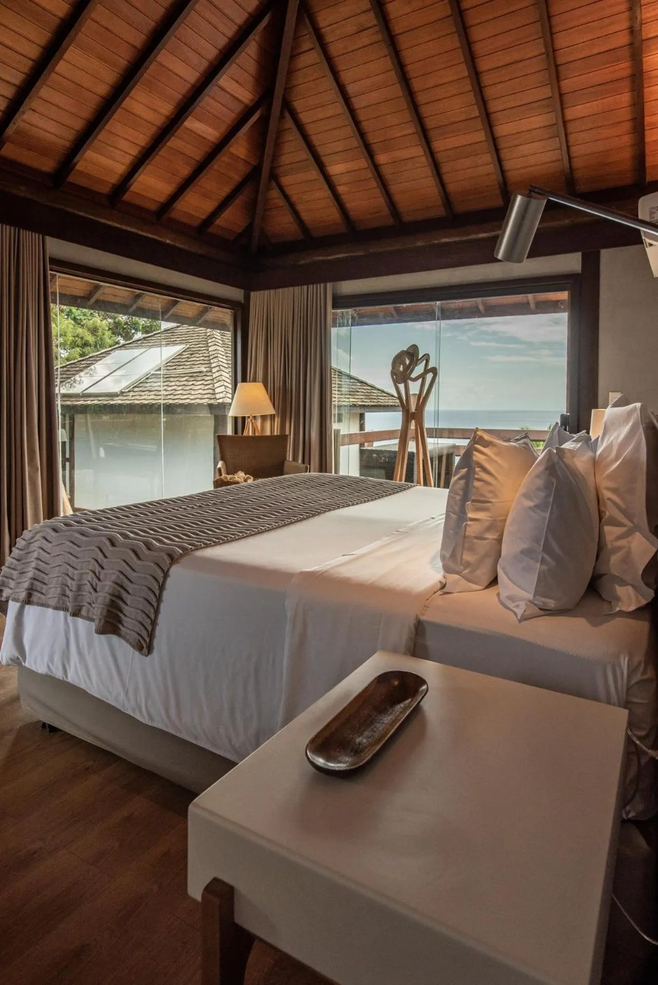 Bed in Pousada Morena