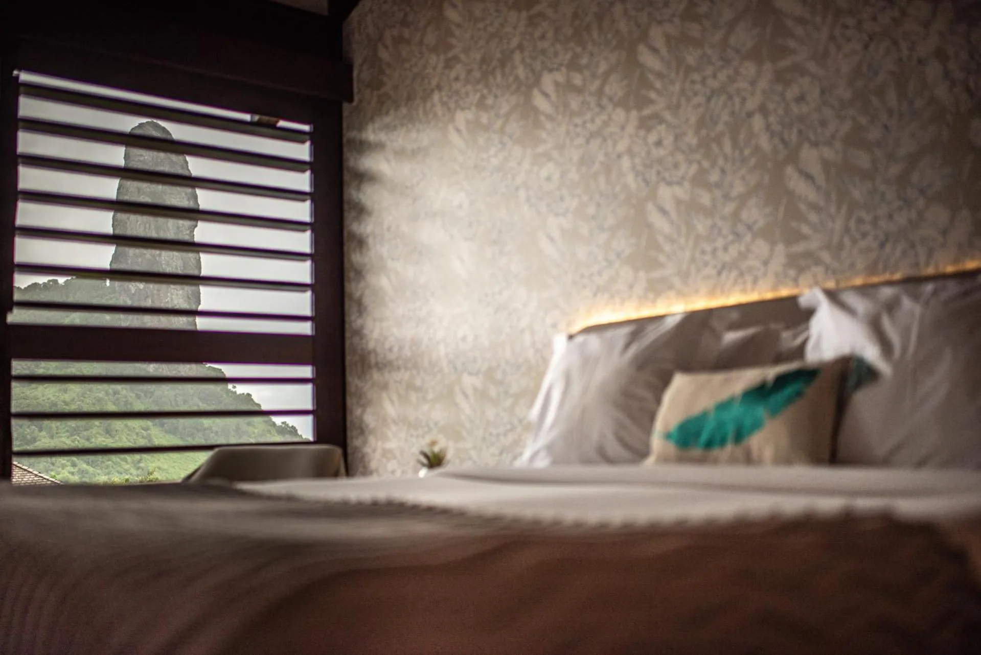 Bed in Pousada Morena