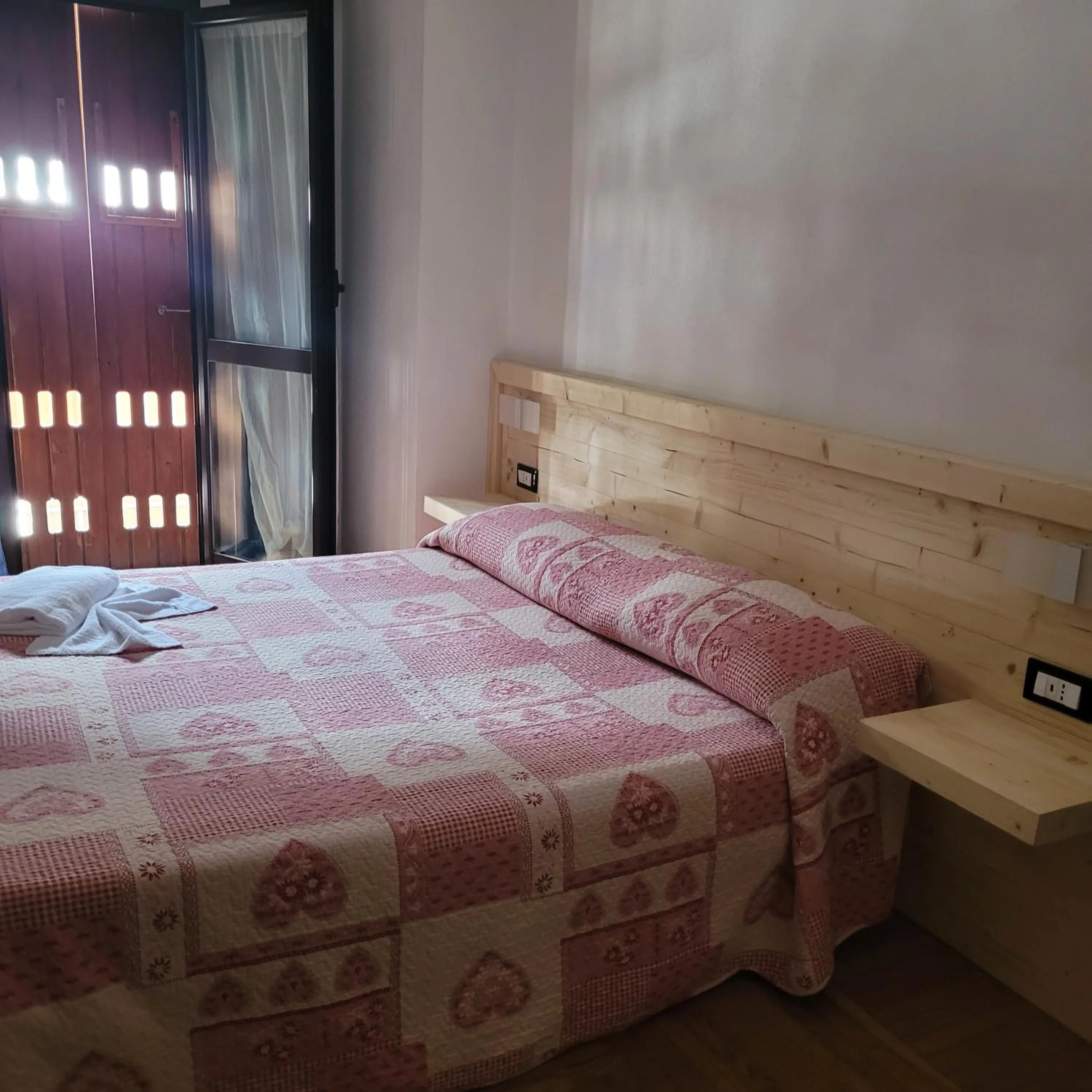 Bed in Chalet Monte Nebius