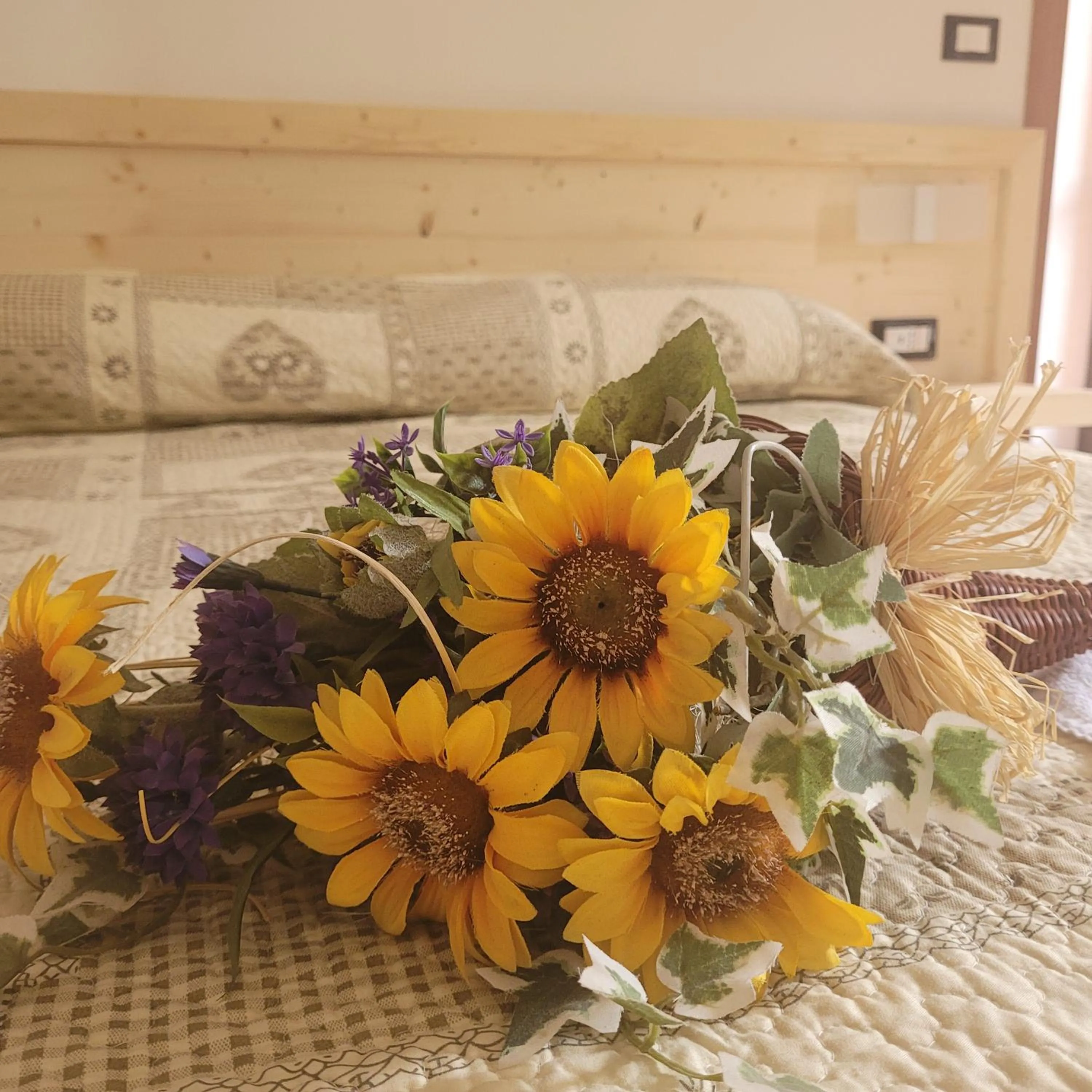 Bed in Chalet Monte Nebius