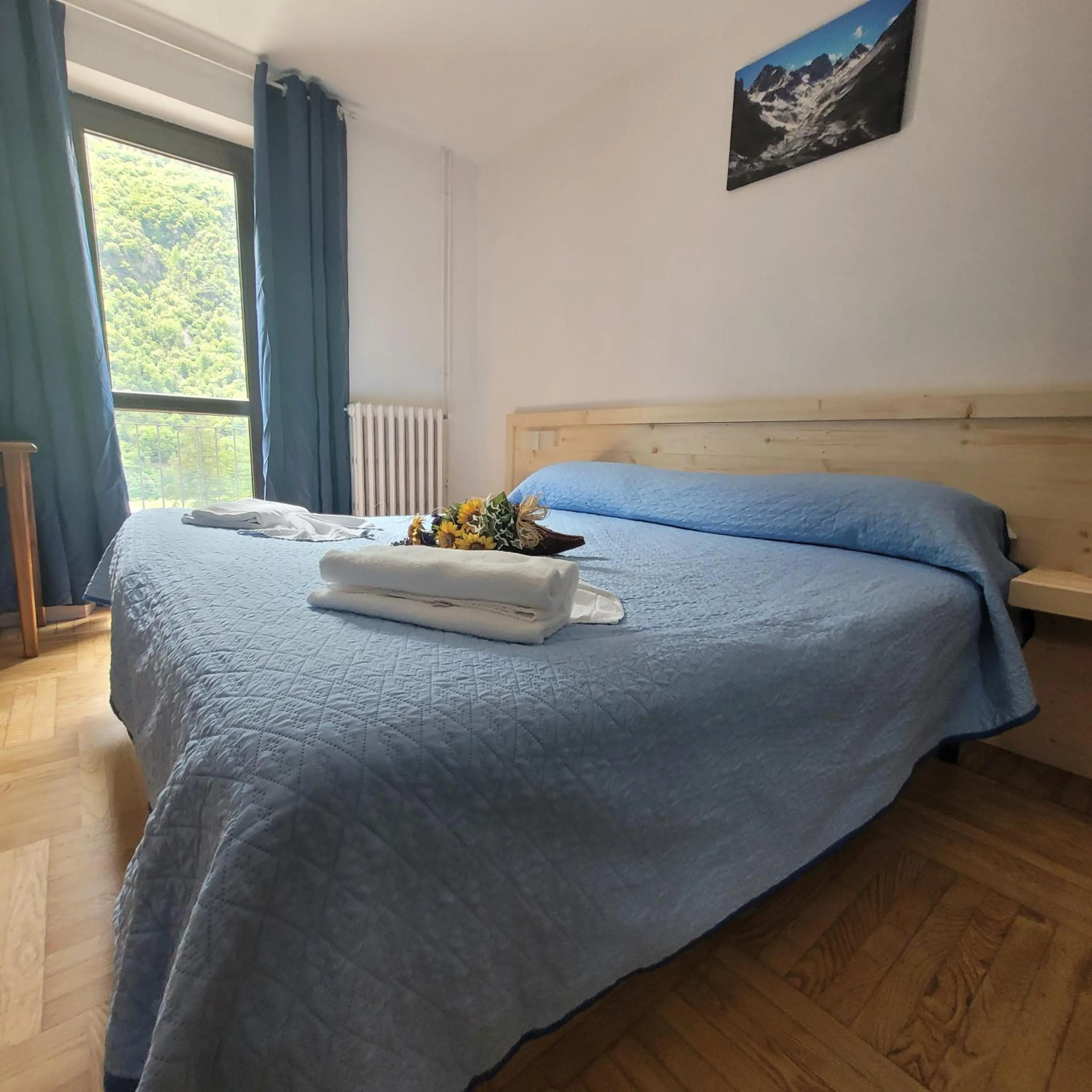 Bed in Chalet Monte Nebius