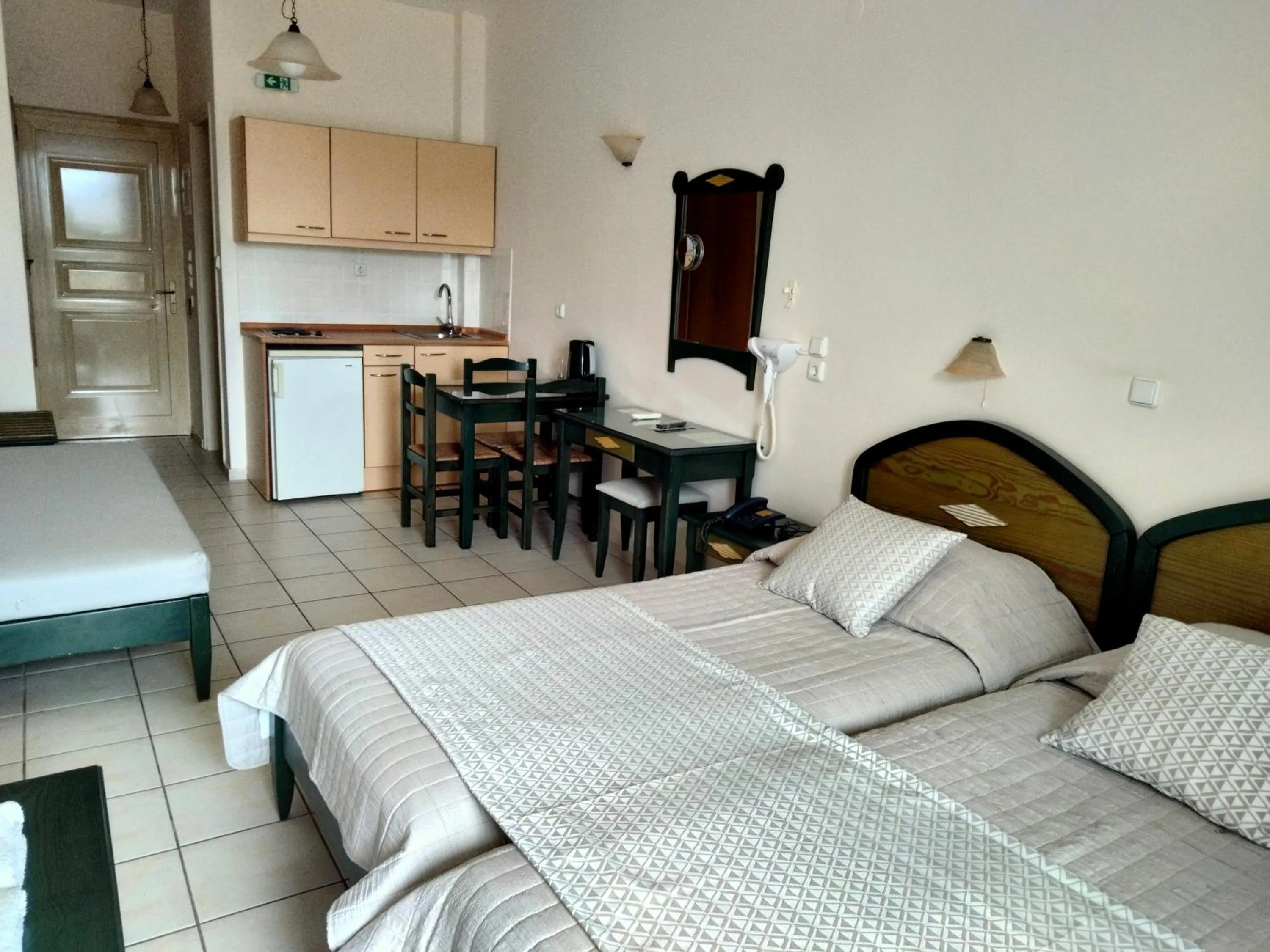 View (from property/room), Bed in Zannis Hotel