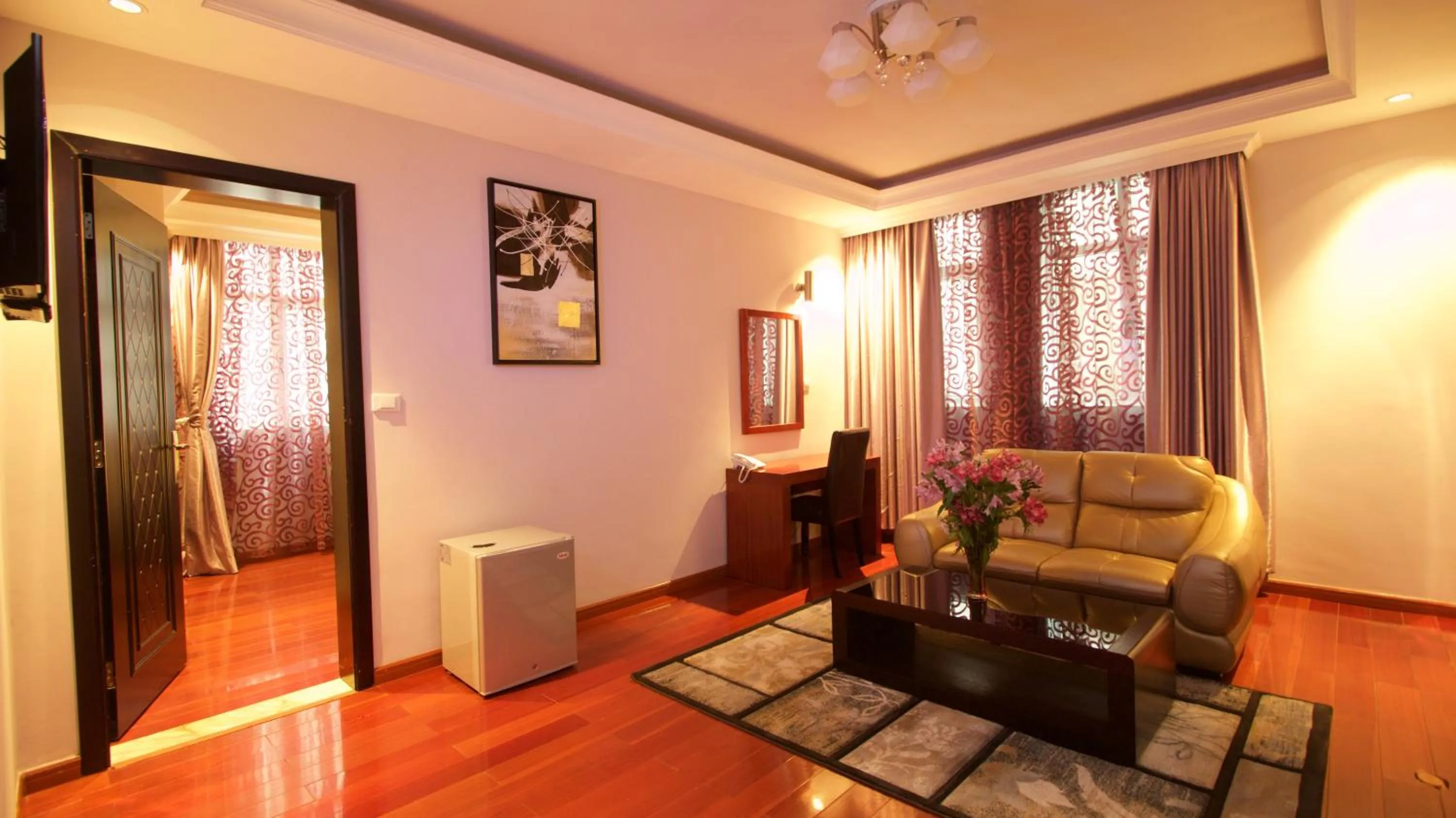 Living room in Yinm Furnished Apartment