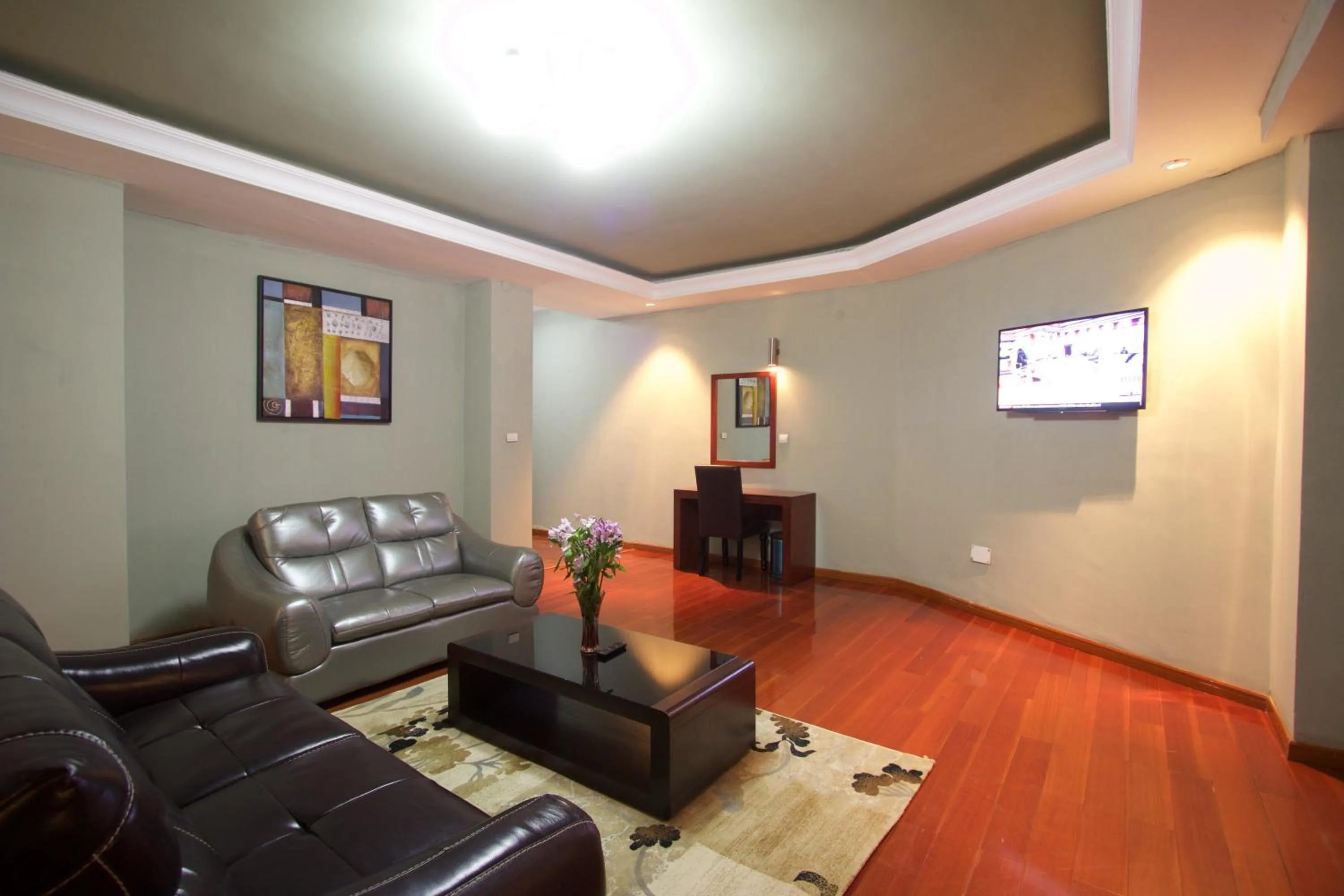 Living room in Yinm Furnished Apartment