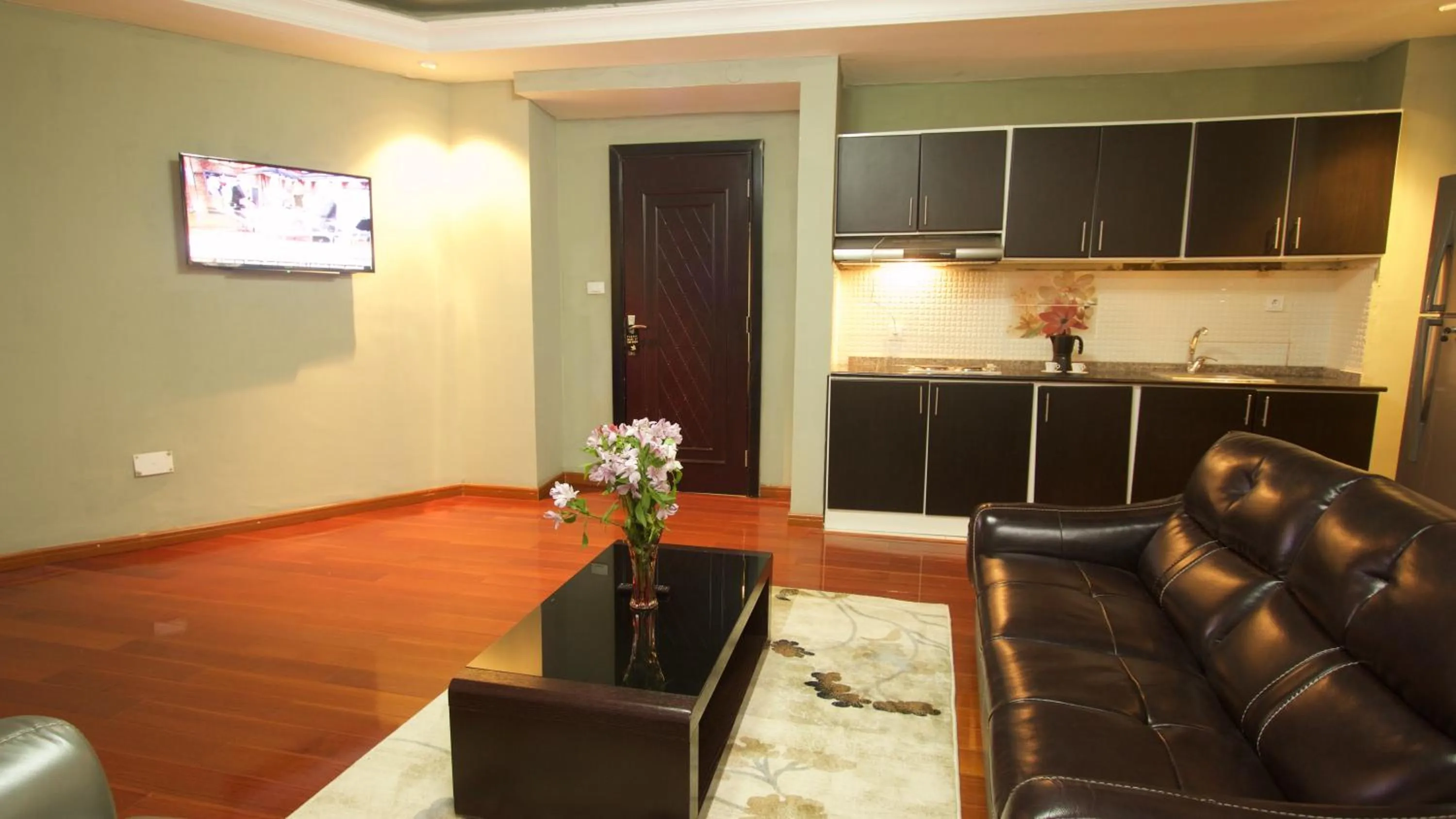 Living room in Yinm Furnished Apartment